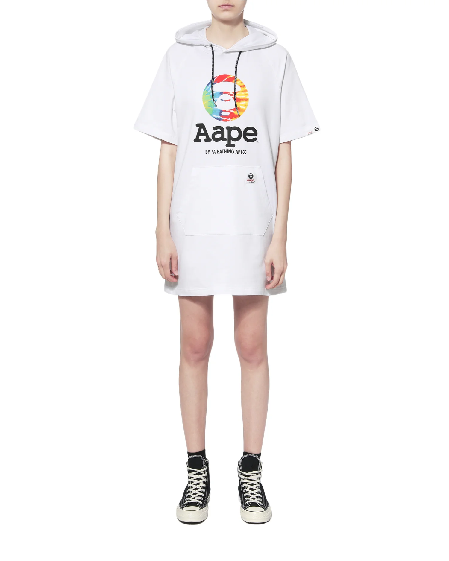 Moonface hoodie dress - Image 14