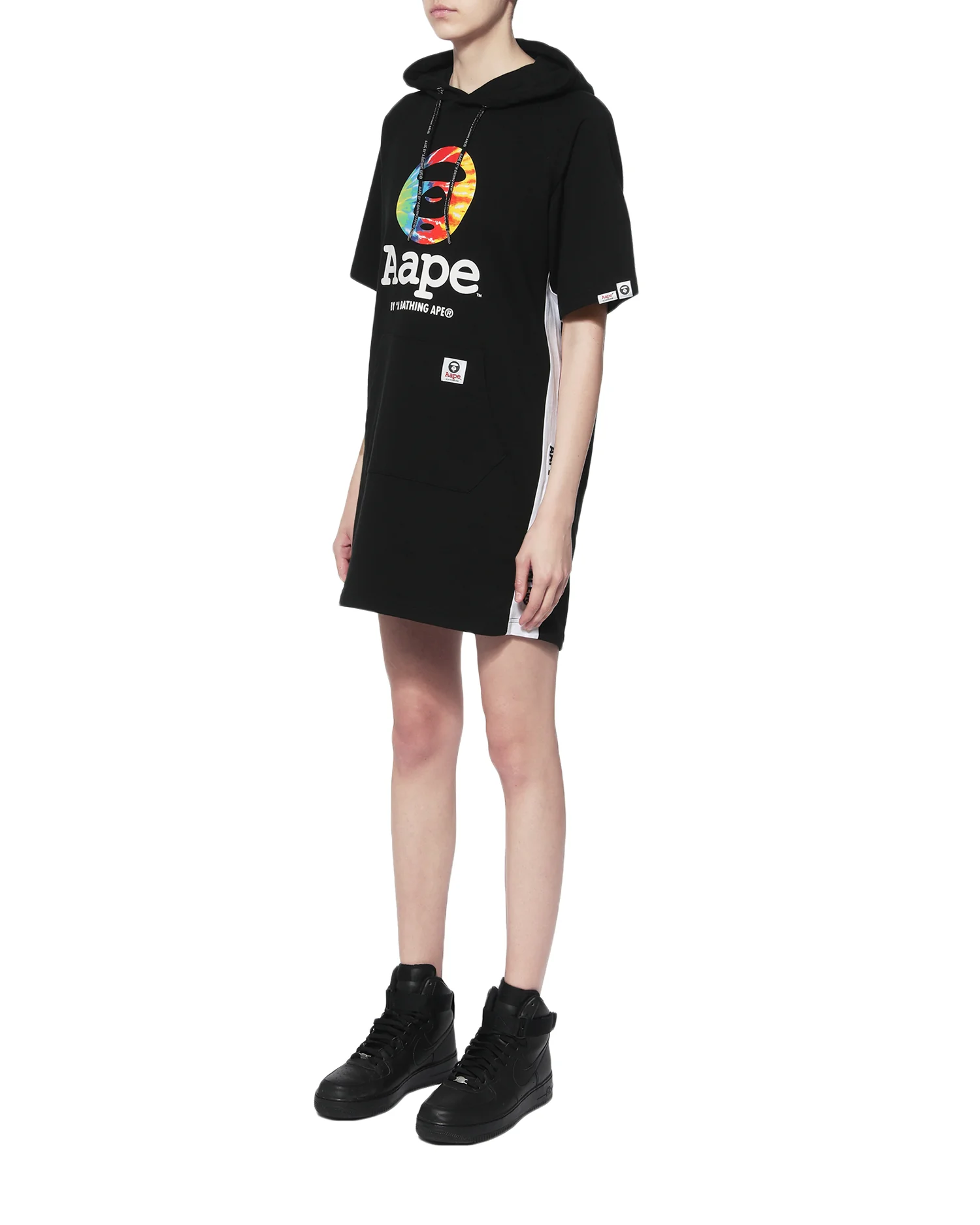 Moonface hoodie dress - Image 3