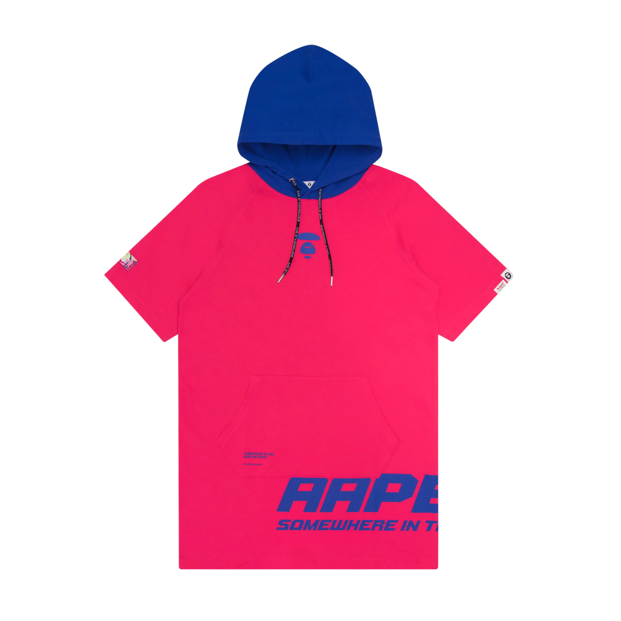 Colour block hooded tee dress - Image 6