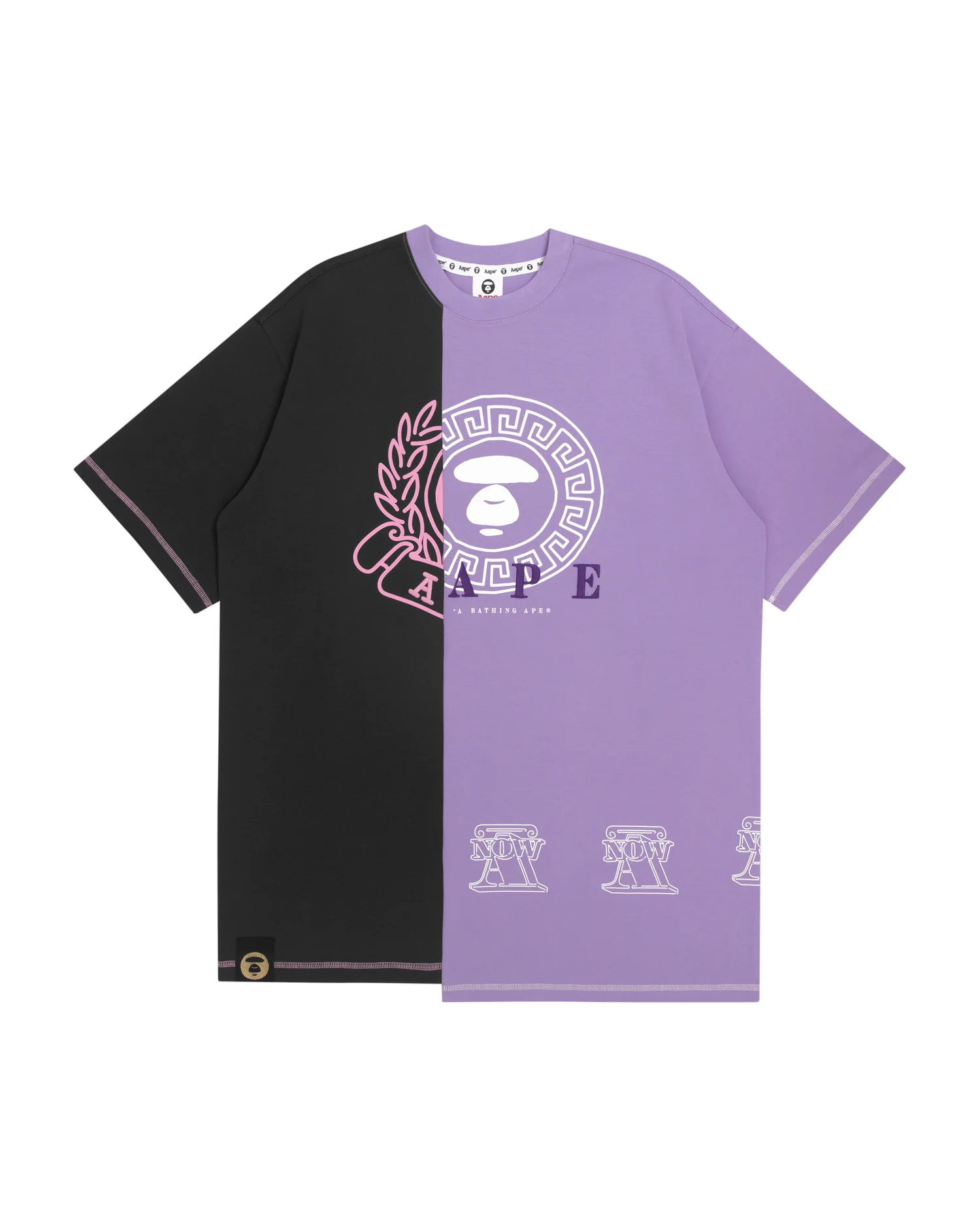 Moonface t-shirt mini dress - Image 6