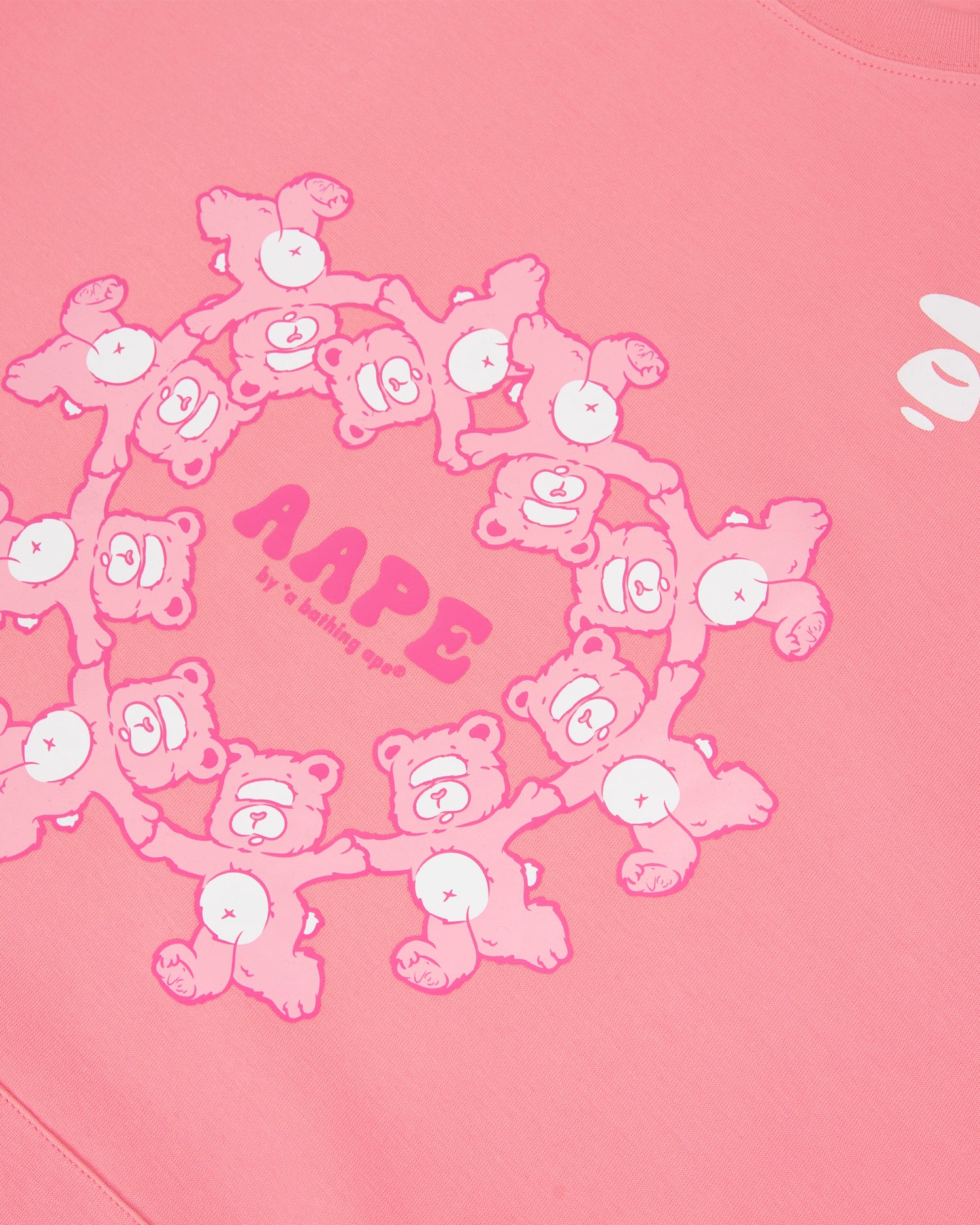 Moonface bear graphic sweat dress - Image 3