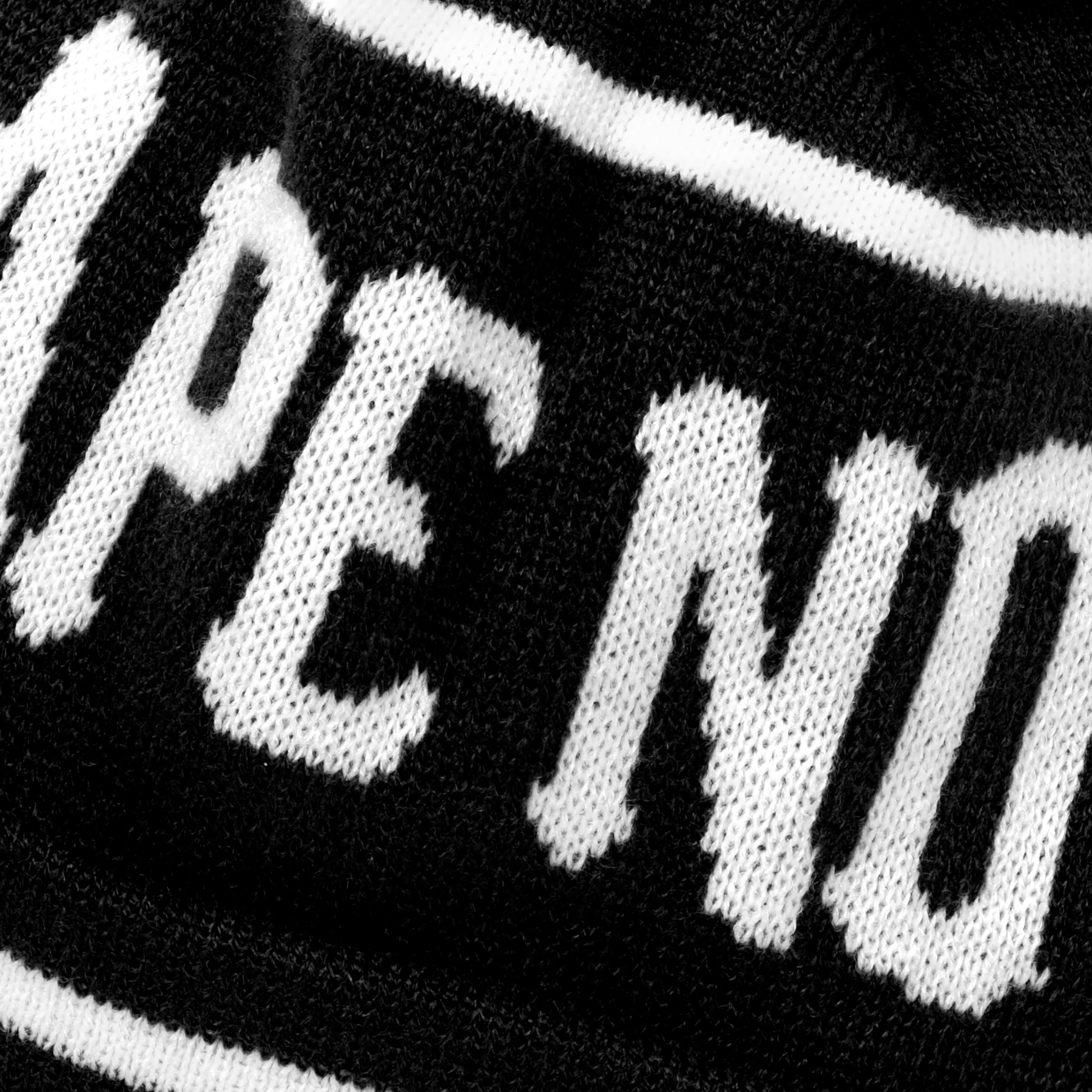 Logo intarsia beanie - Image 4