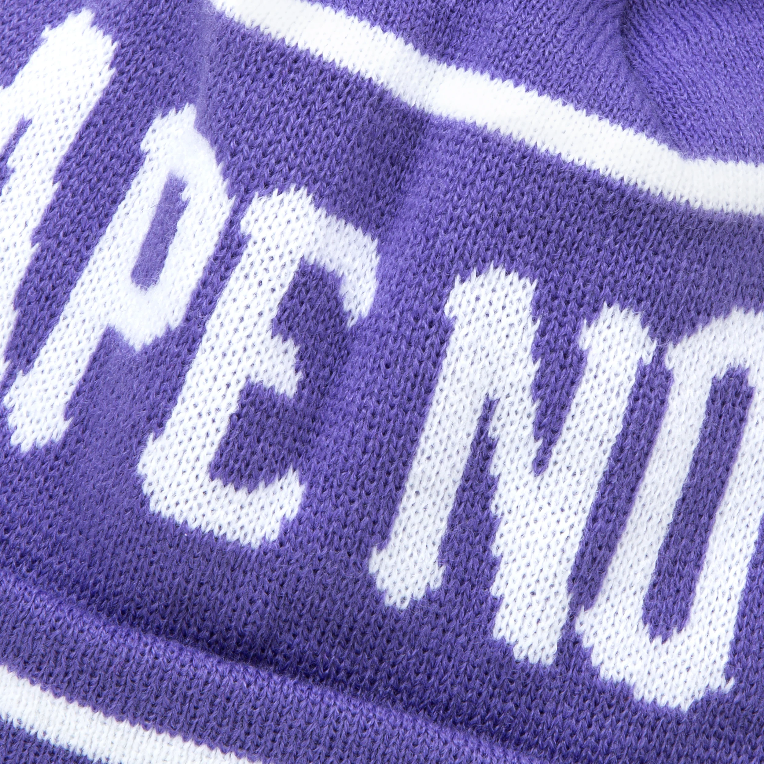 Logo intarsia beanie - Image 9