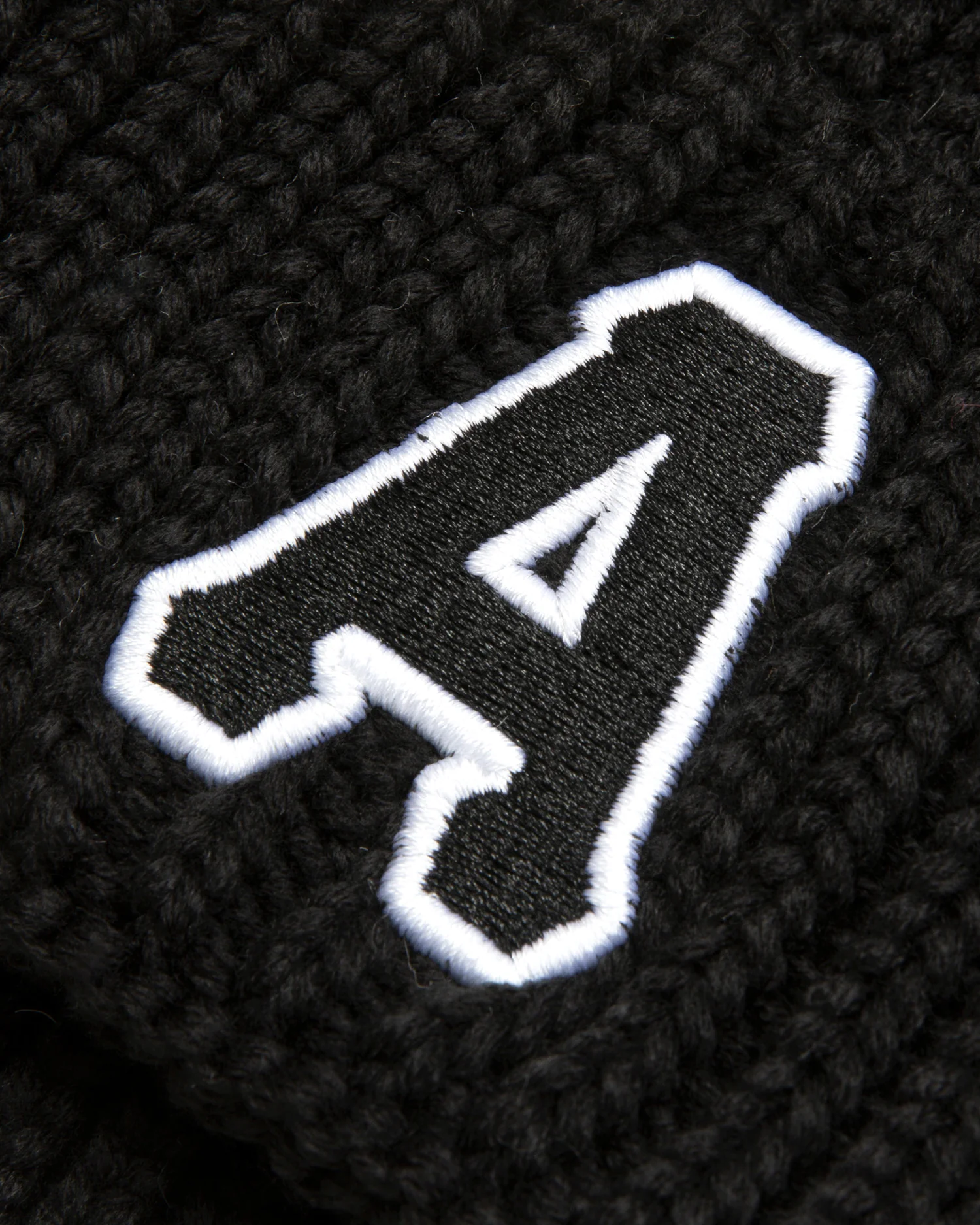 "A" patch beanie - Image 4