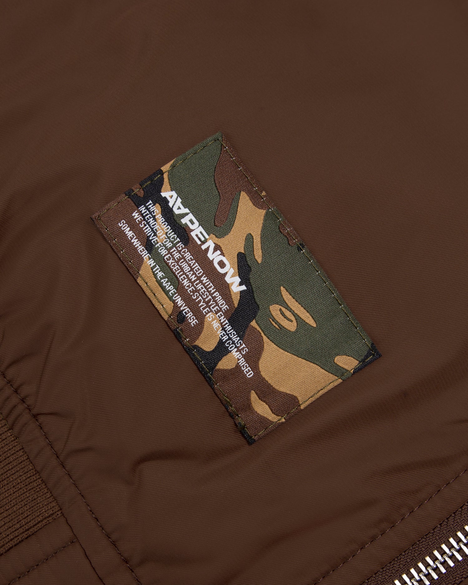 Moonface zipped bomber jacket - Image 9