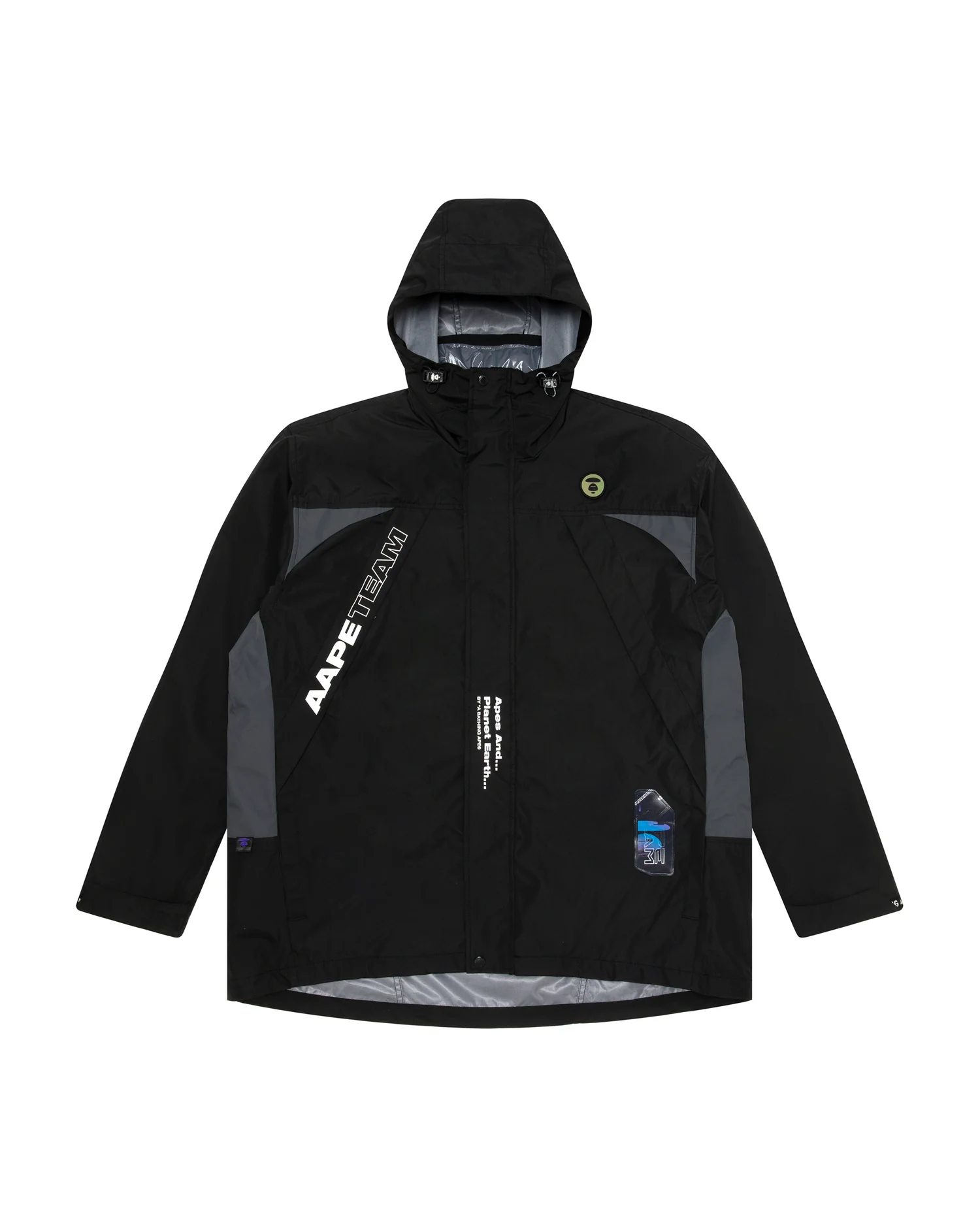Moonface reversible hooded jacket