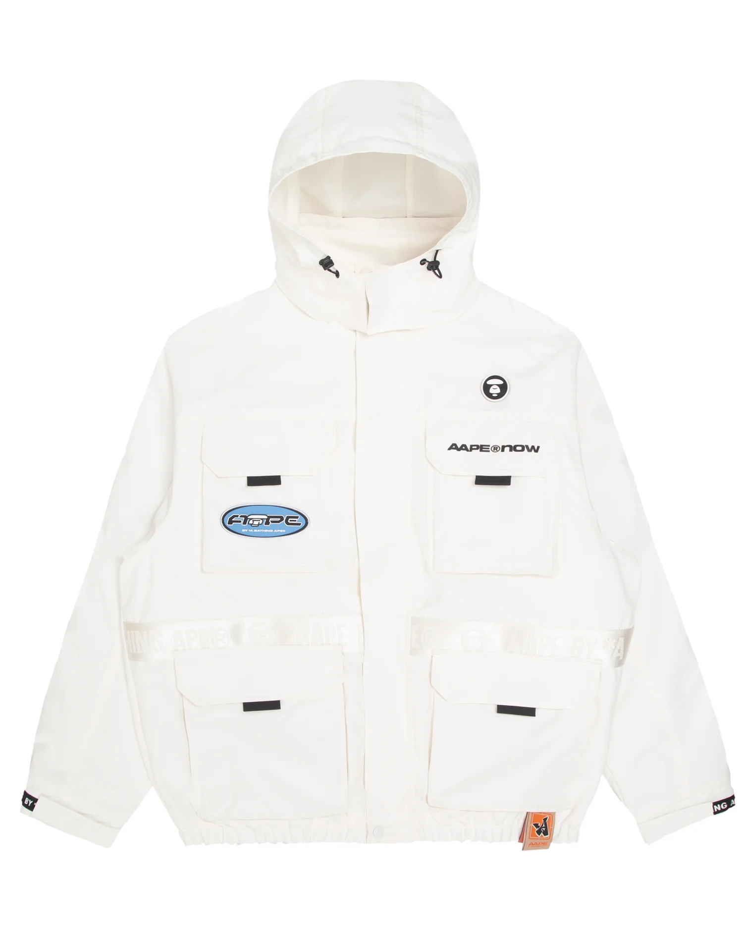 Moonface multipocket hooded reversible jacket - Image 10