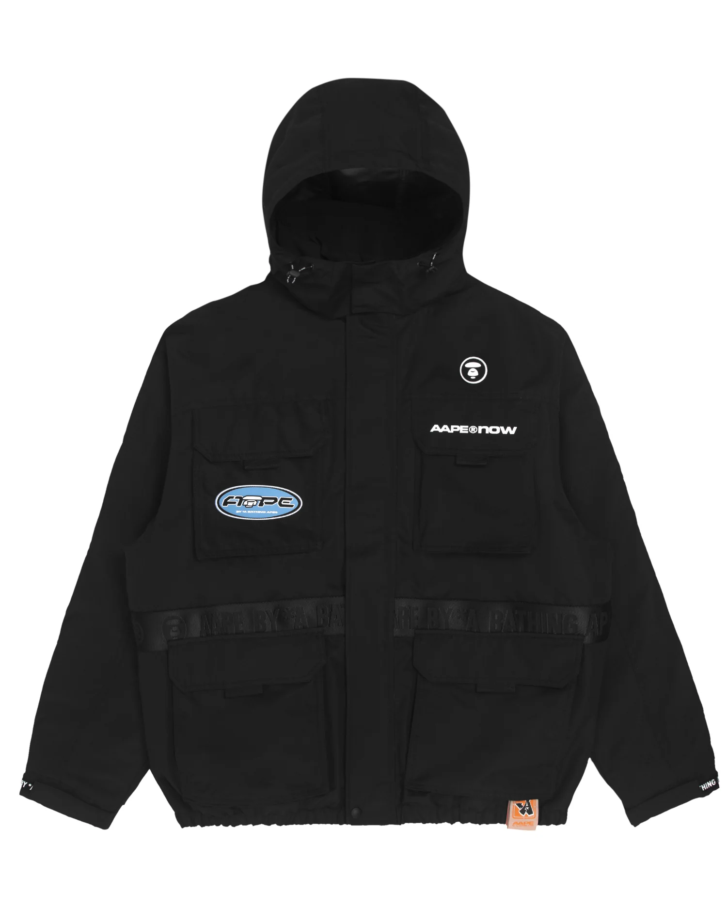 Moonface multipocket hooded reversible jacket - Image 3