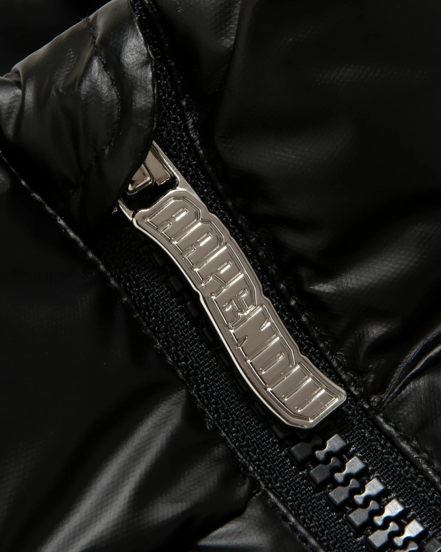 Moonface logo heat seal puffer jacket - Image 4