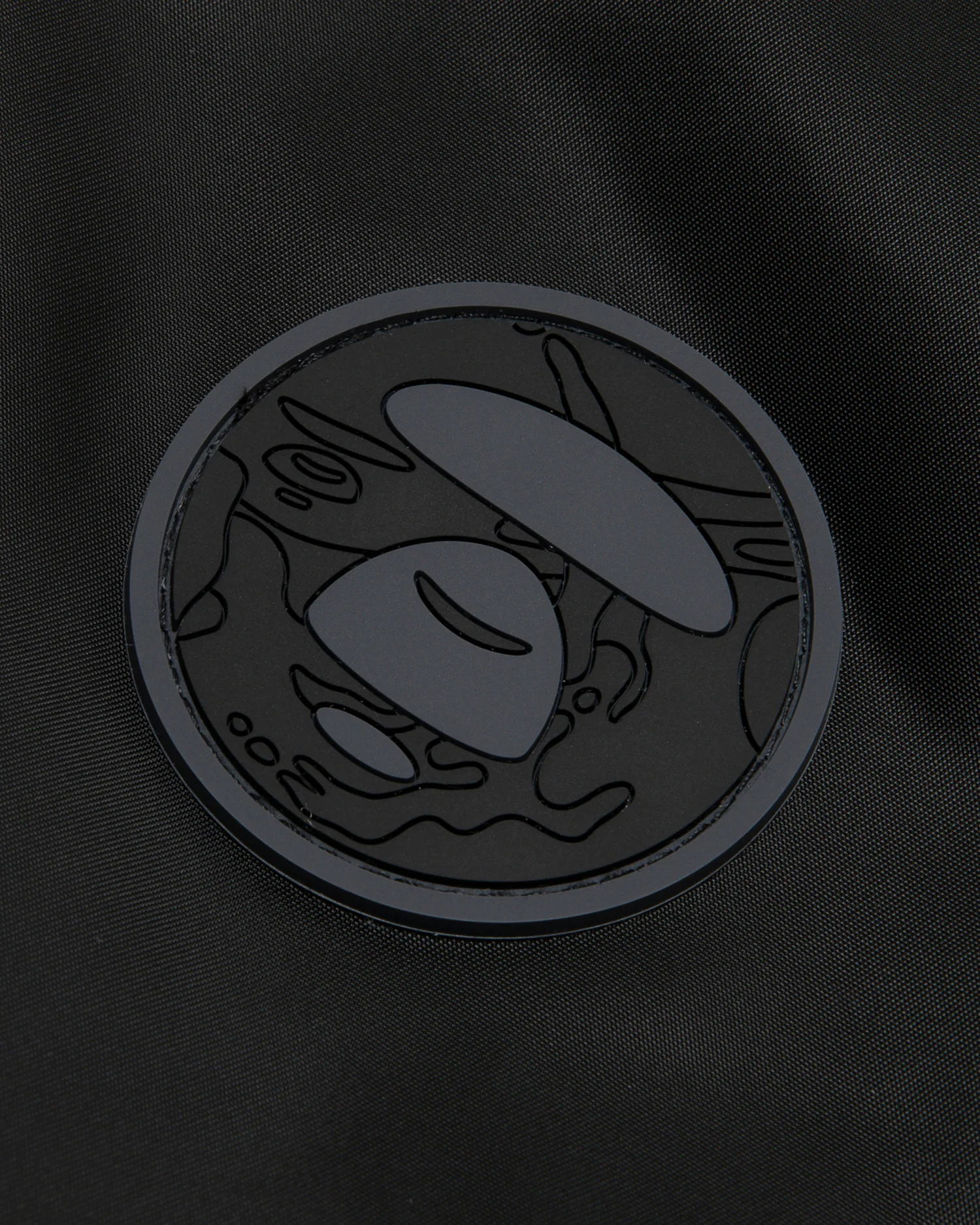Moonface patch zip-up bomber - Image 5
