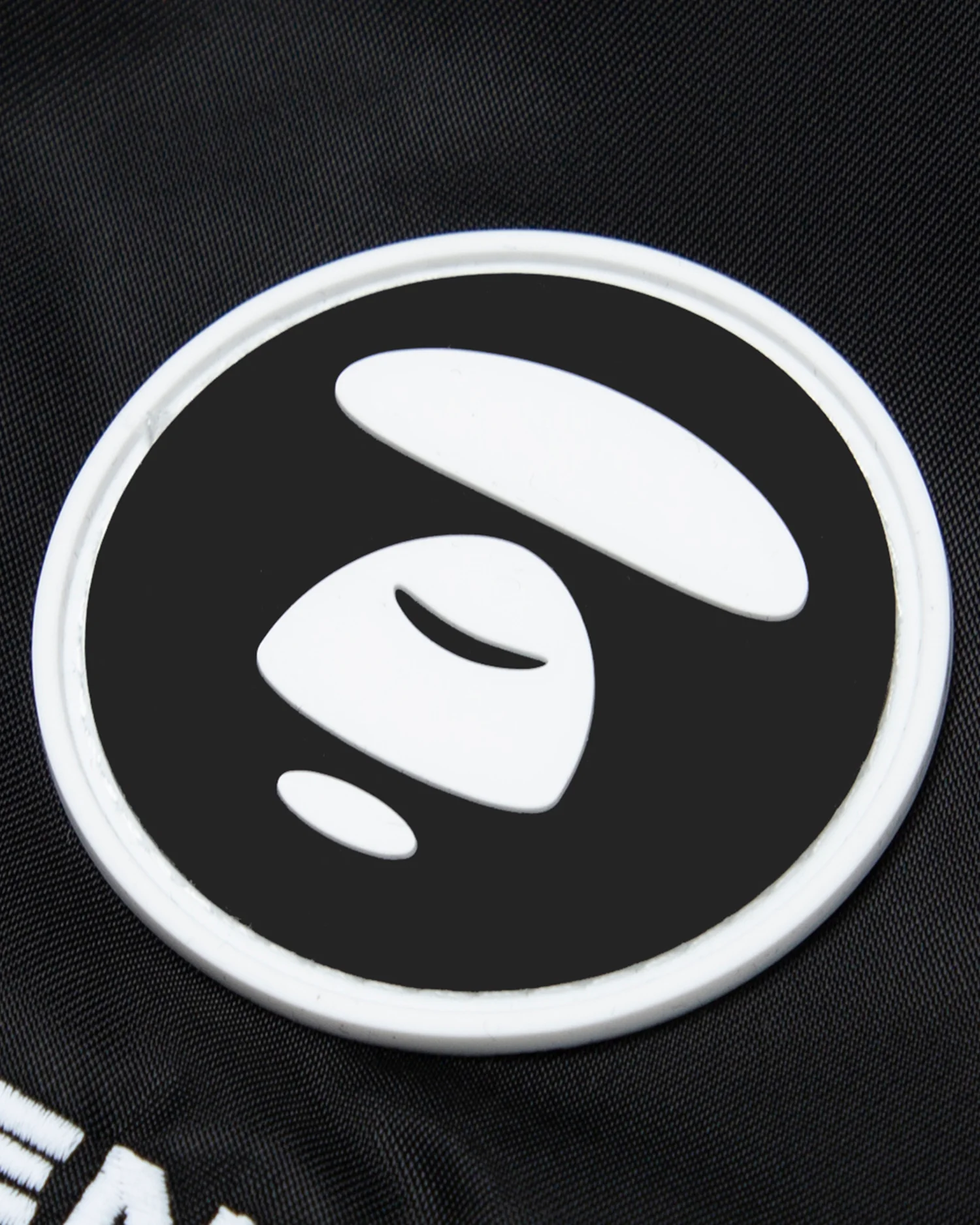 Moonface patch bomber jacket - Image 3