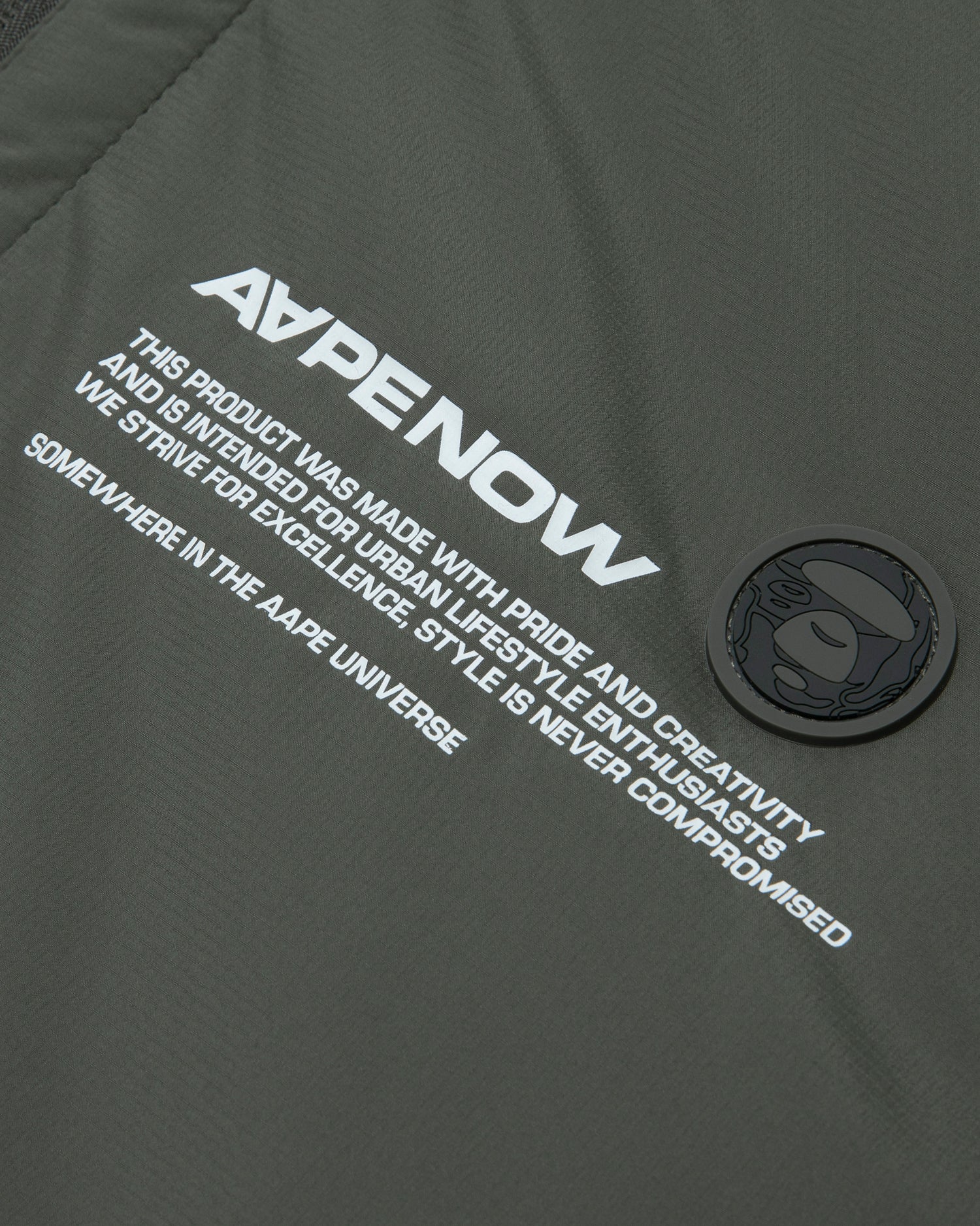 Moonface patch zip-up jacket - Image 15