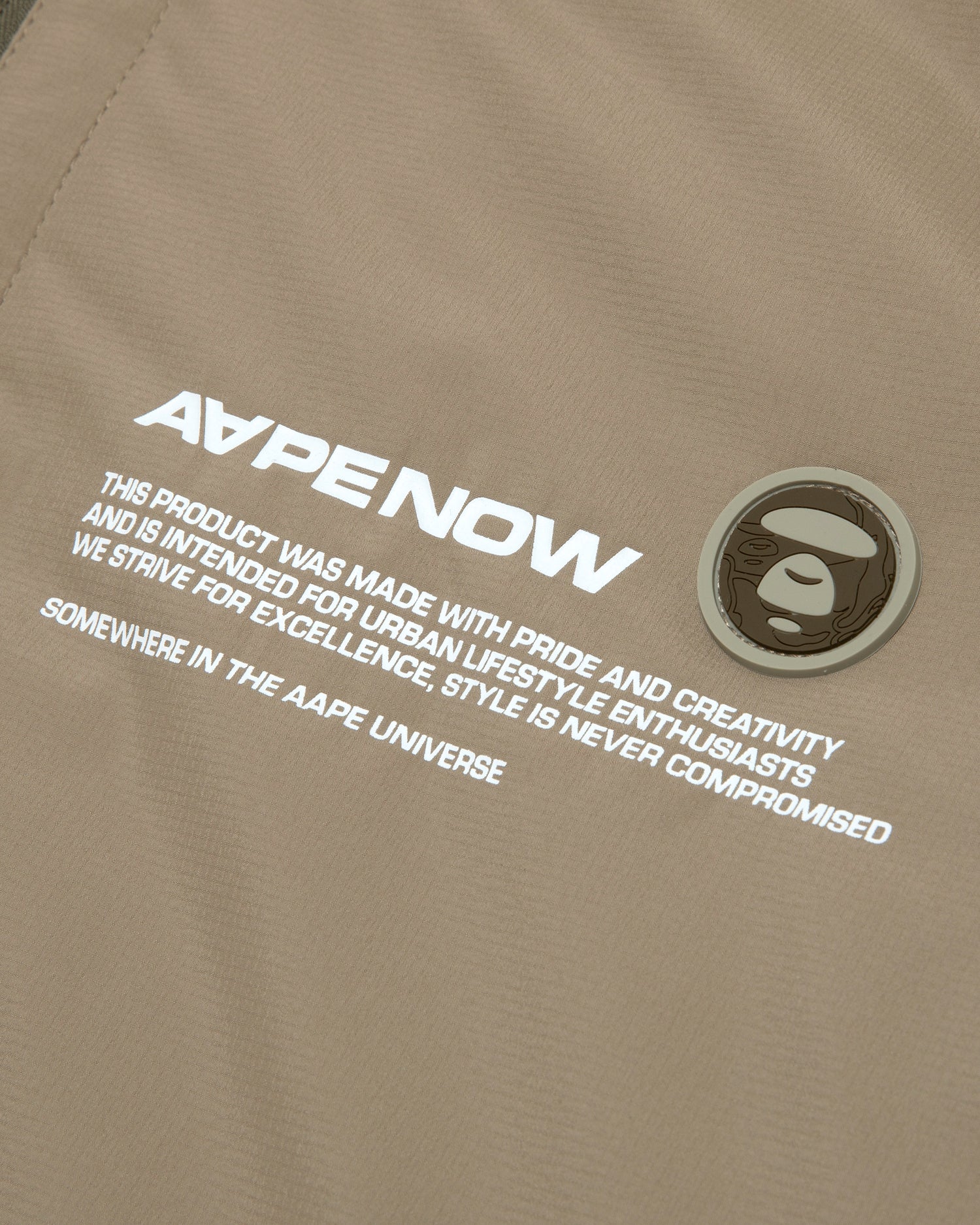 Moonface patch zip-up jacket - Image 4