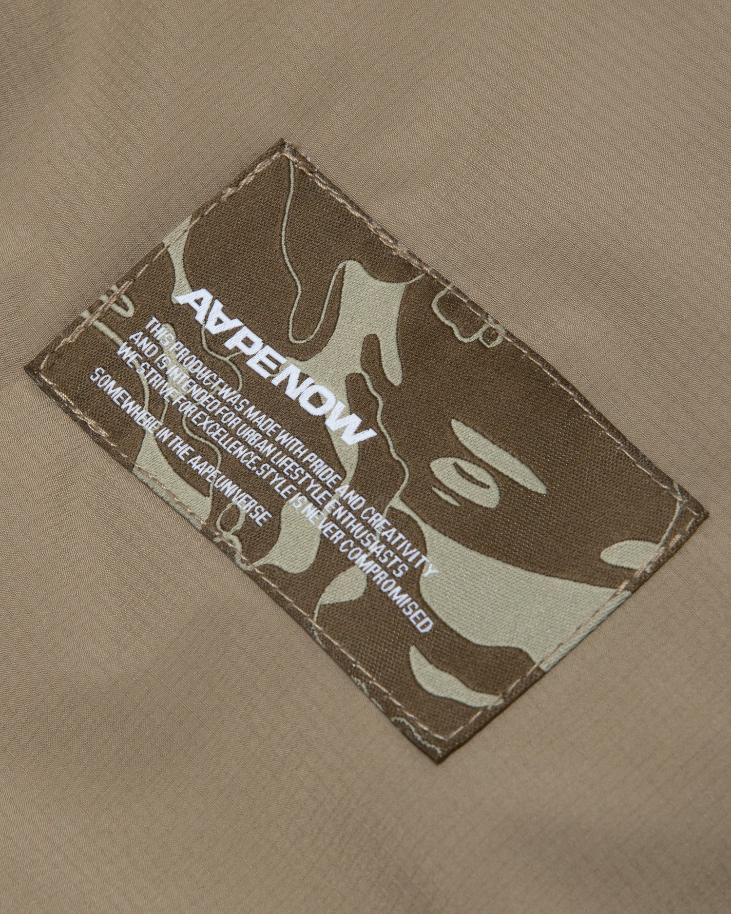 Moonface patch zip-up jacket - Image 5