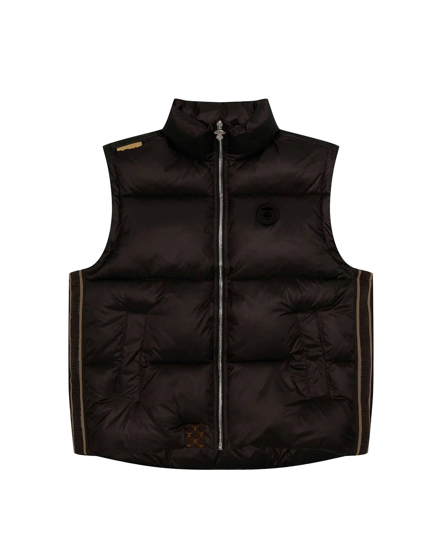 Moonface patch reversible puffer jacket - Image 3