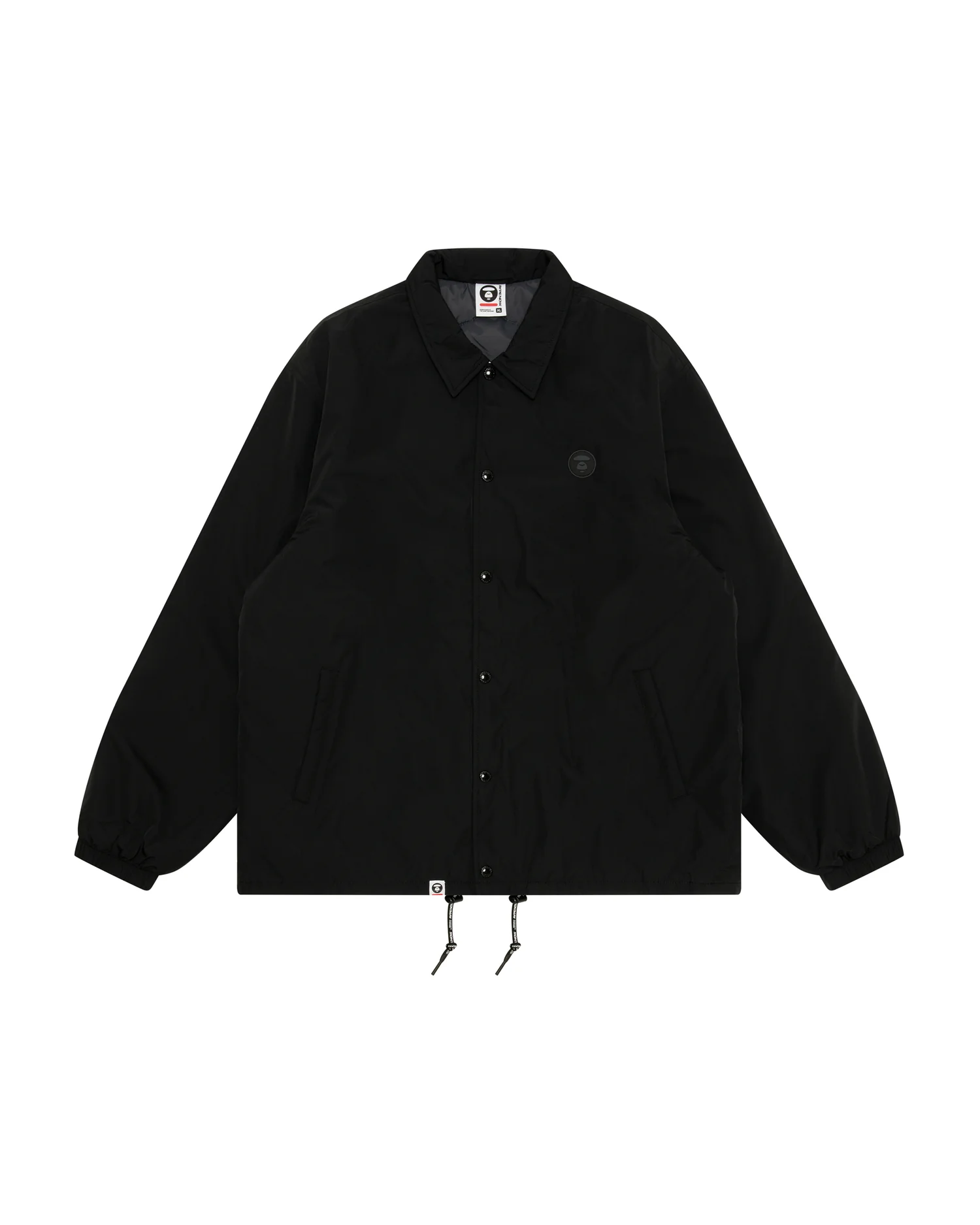 AAPENOW moonface logo coach jacket