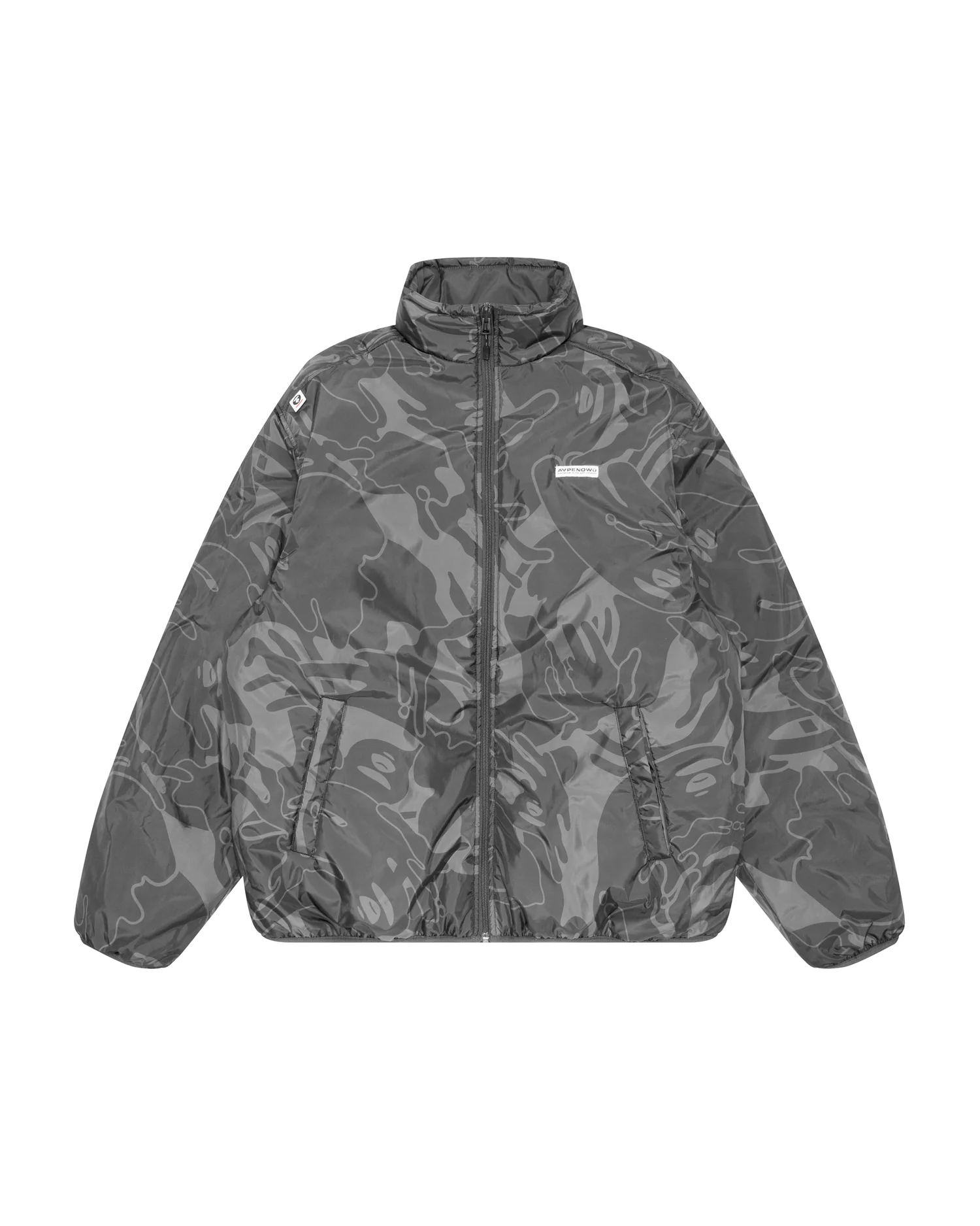AAPENOW moonface logo zip-up jacket - Image 3