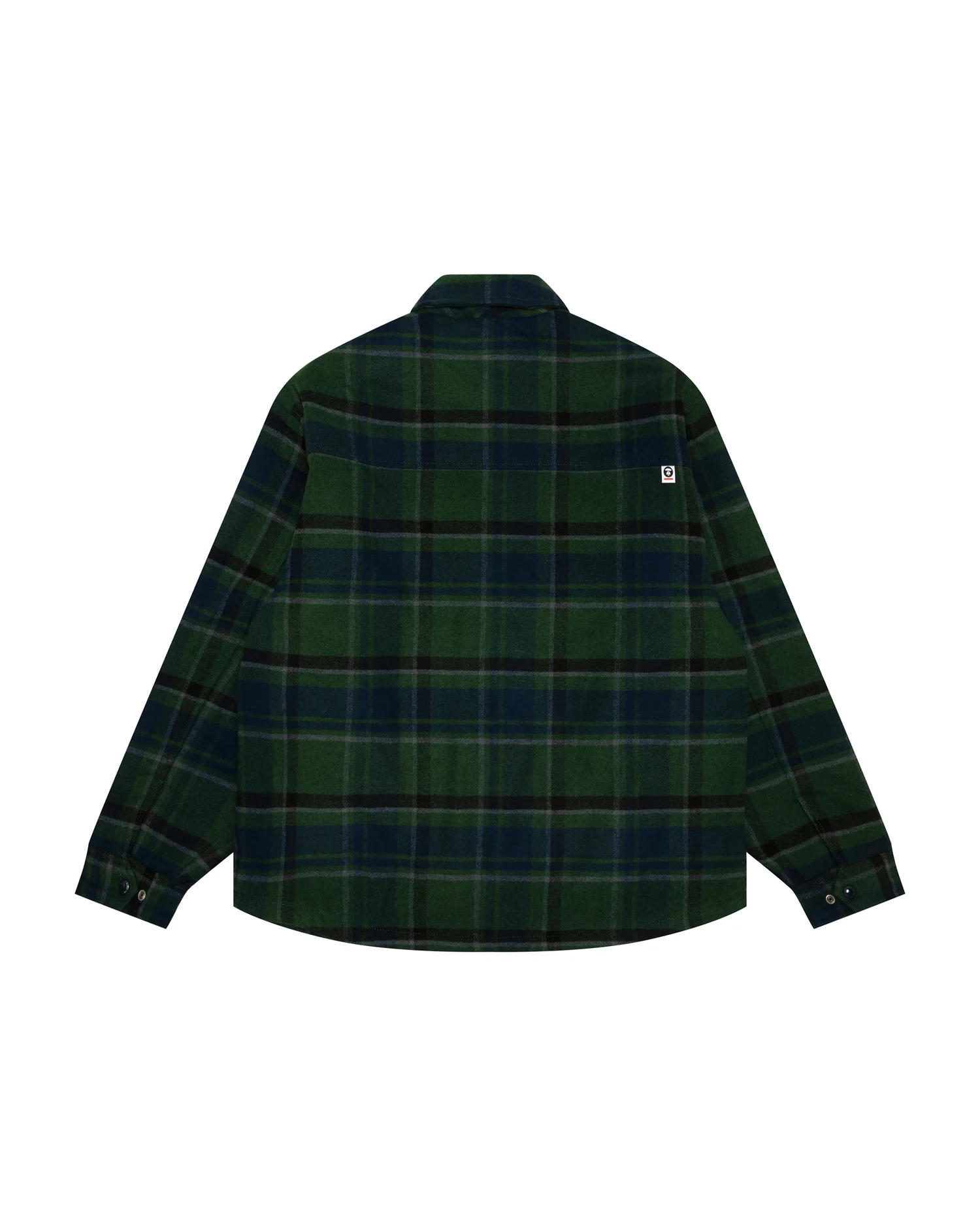 Moonface logo check zip-up jacket - Image 2