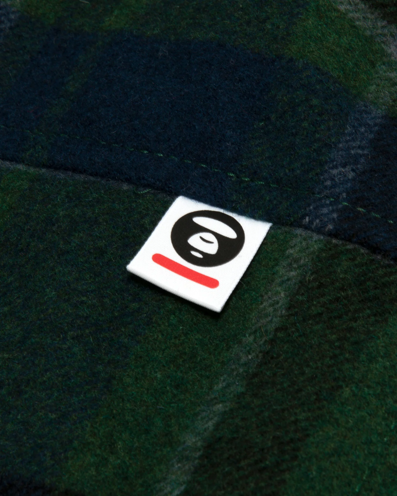 Moonface logo check zip-up jacket - Image 3