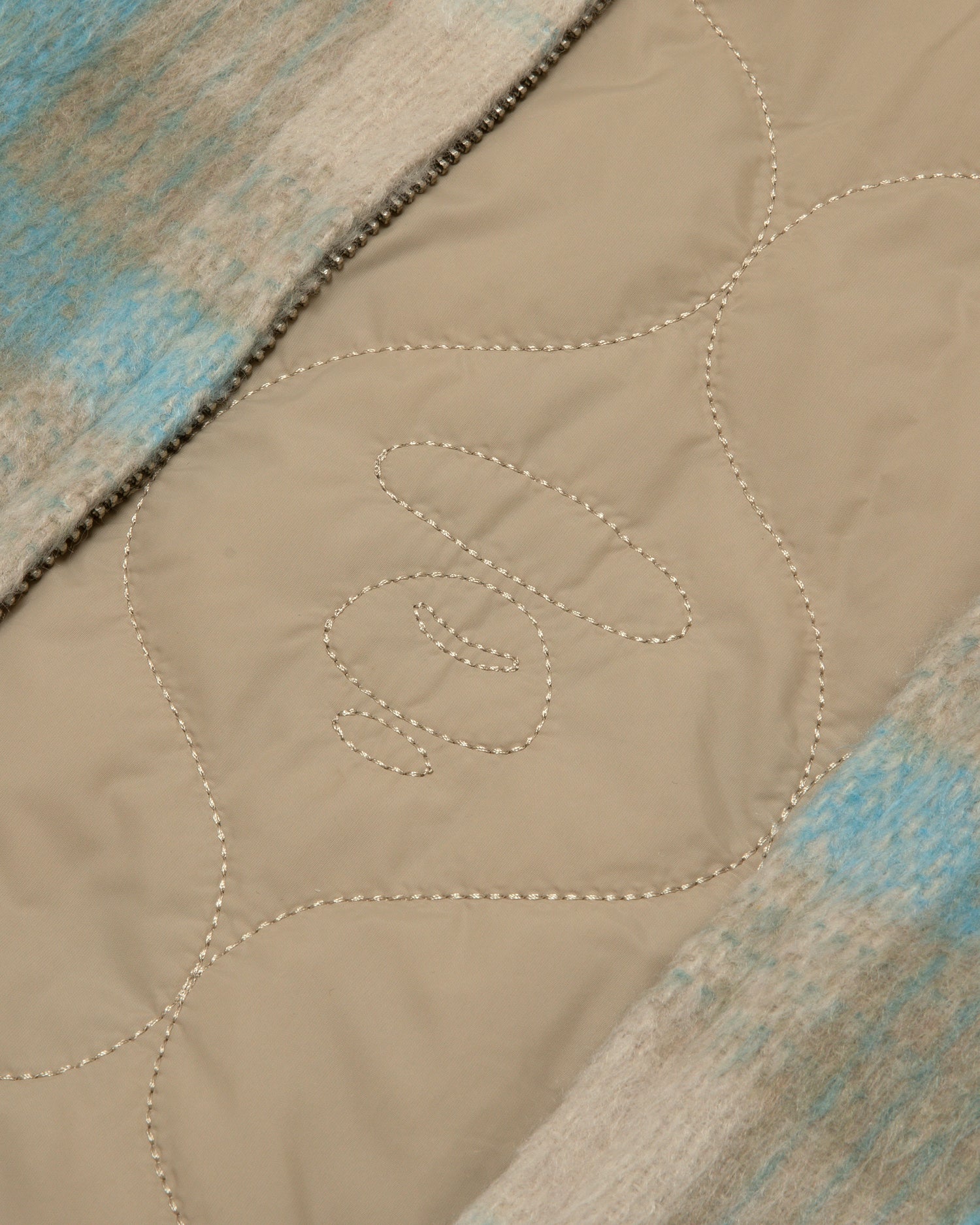 Moonface logo check hooded jacket - Image 5