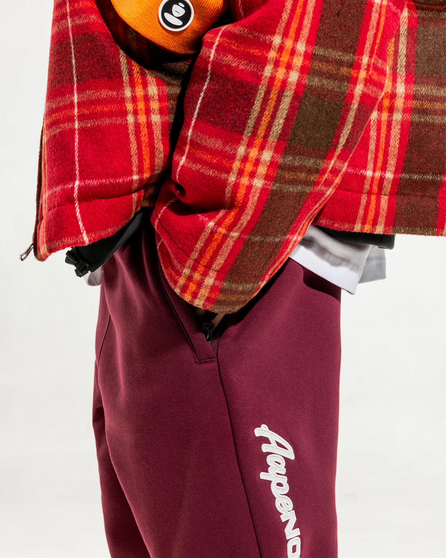 AAPENOW moonface check jacket - Image 4