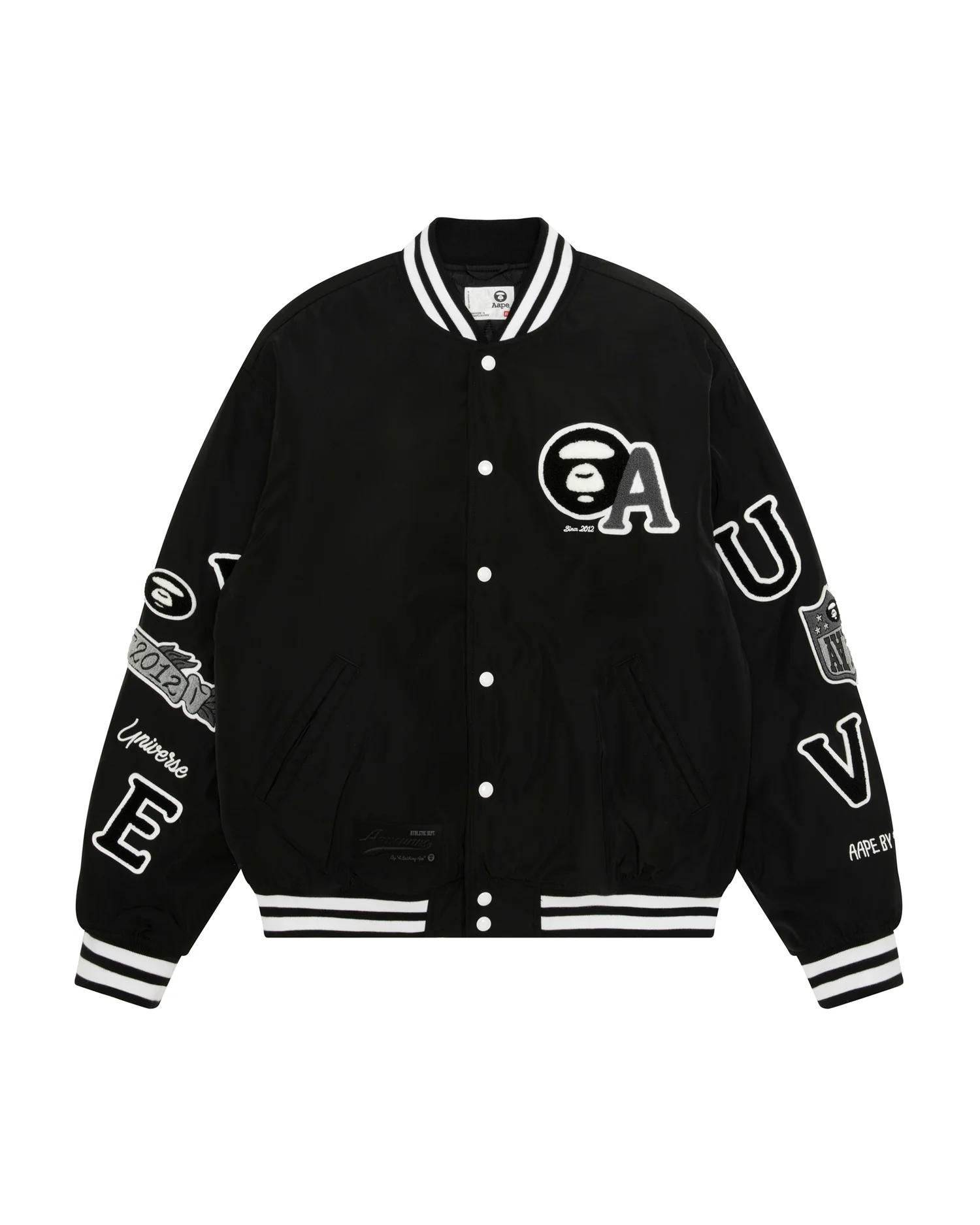 Moonface varsity jacket