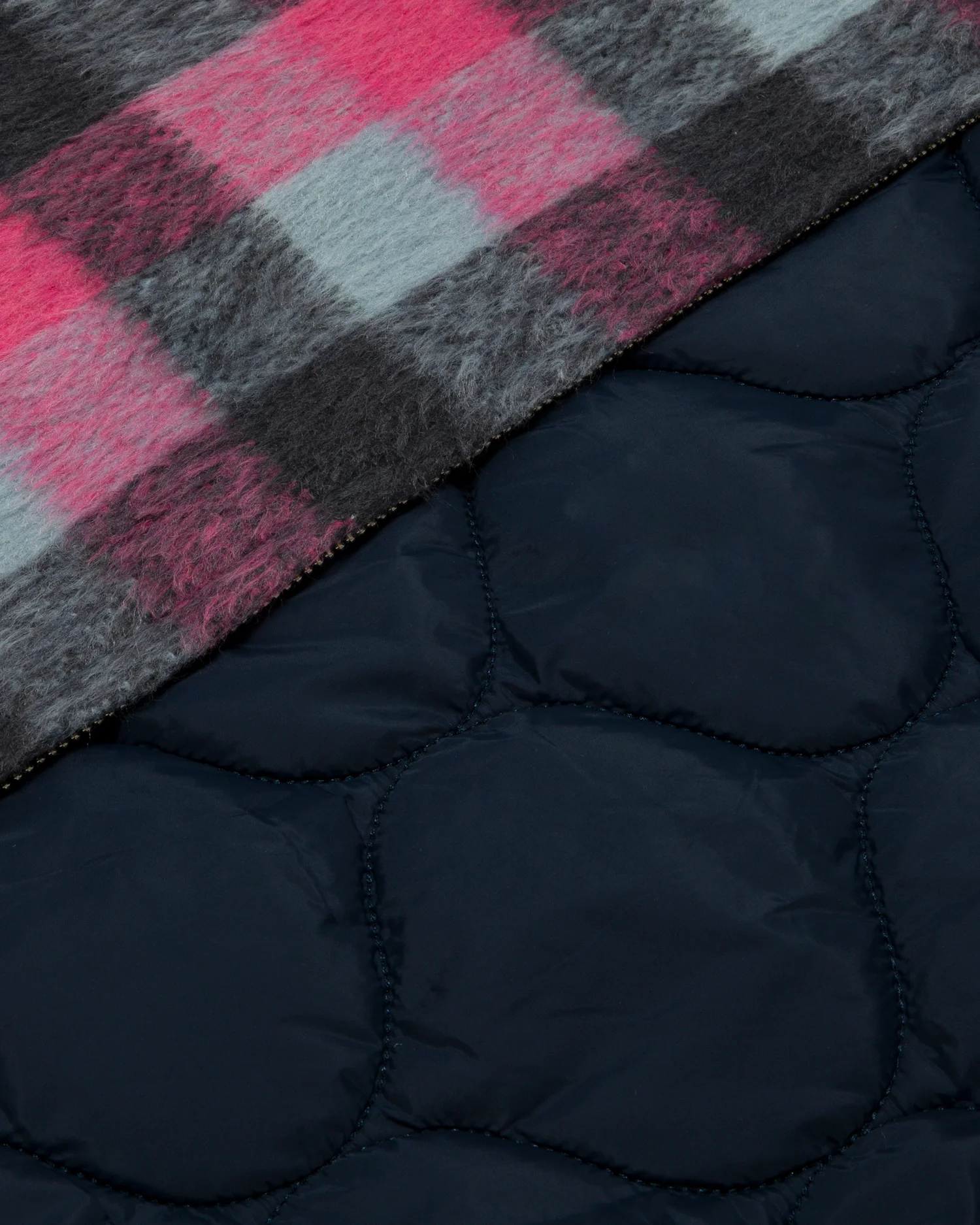 Moonface check hooded jacket - Image 11