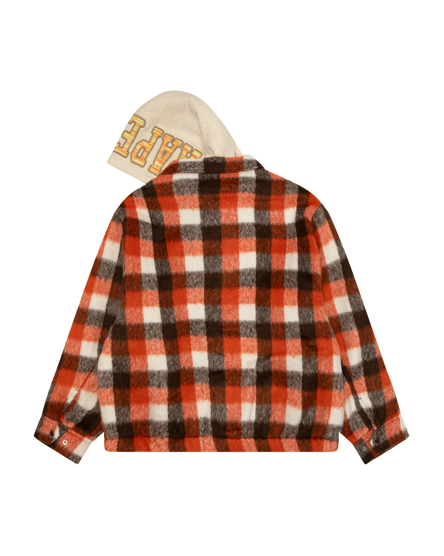 Moonface check hooded jacket - Image 2