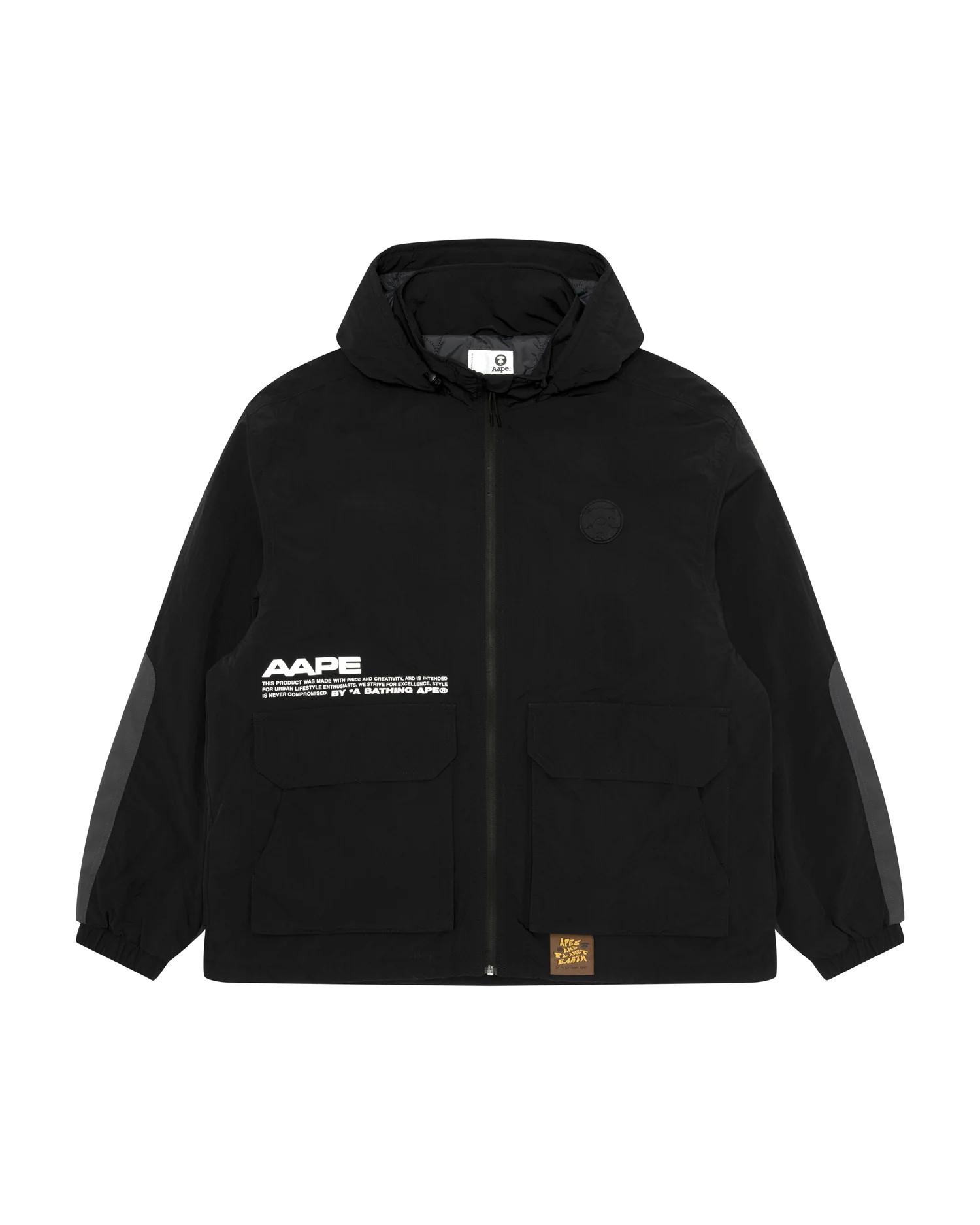 Moonface hooded jacket