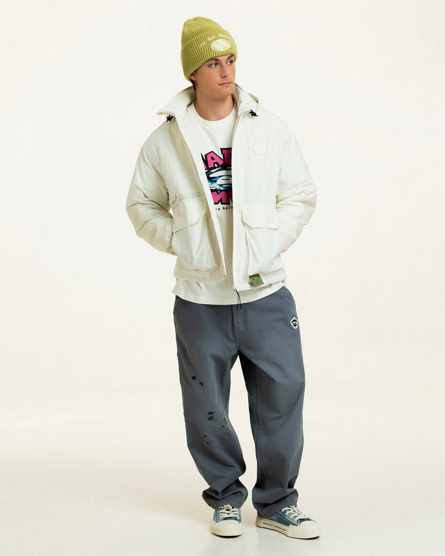 Moonface hooded jacket - Image 7