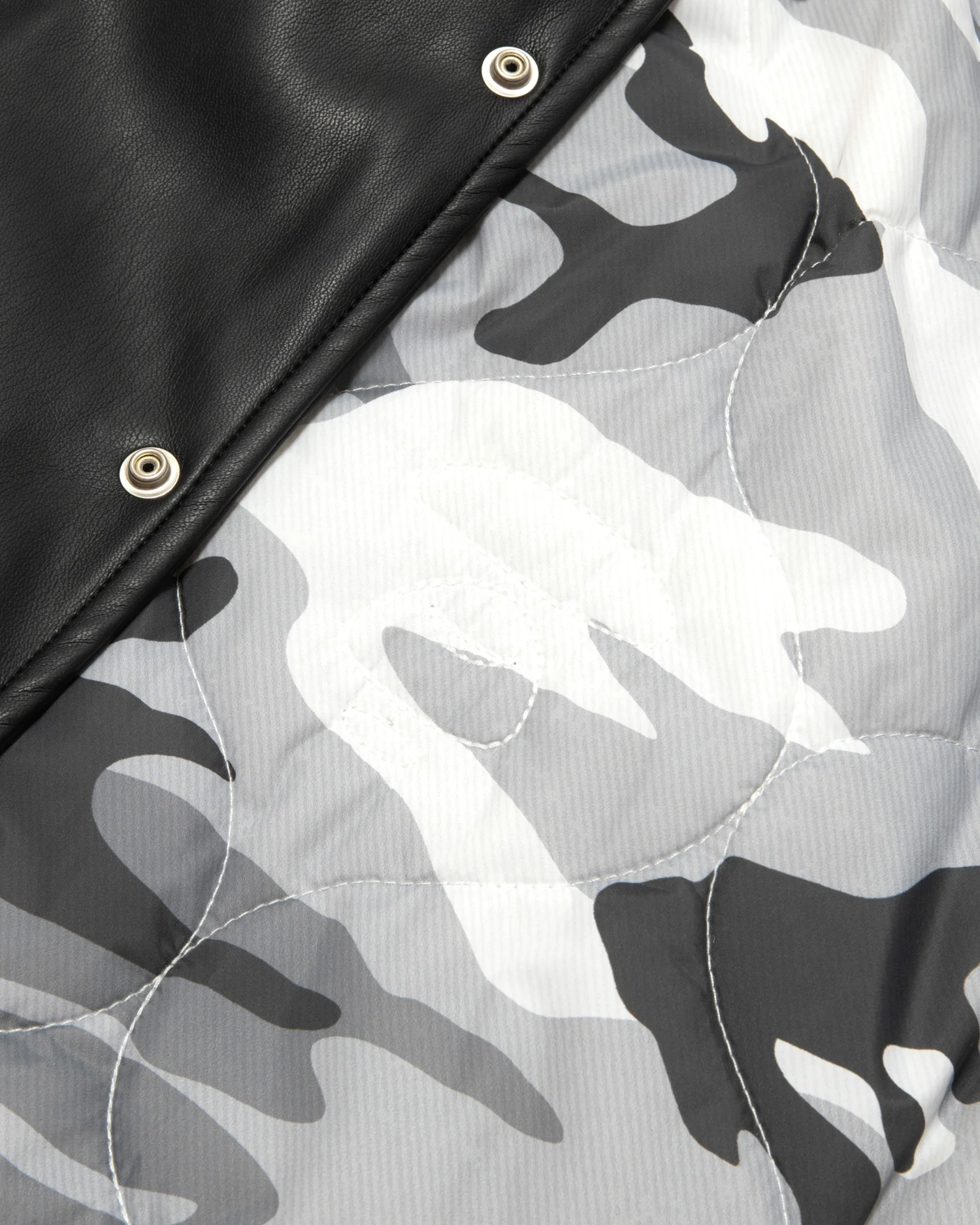 X erased hooded leather jacket - Image 5