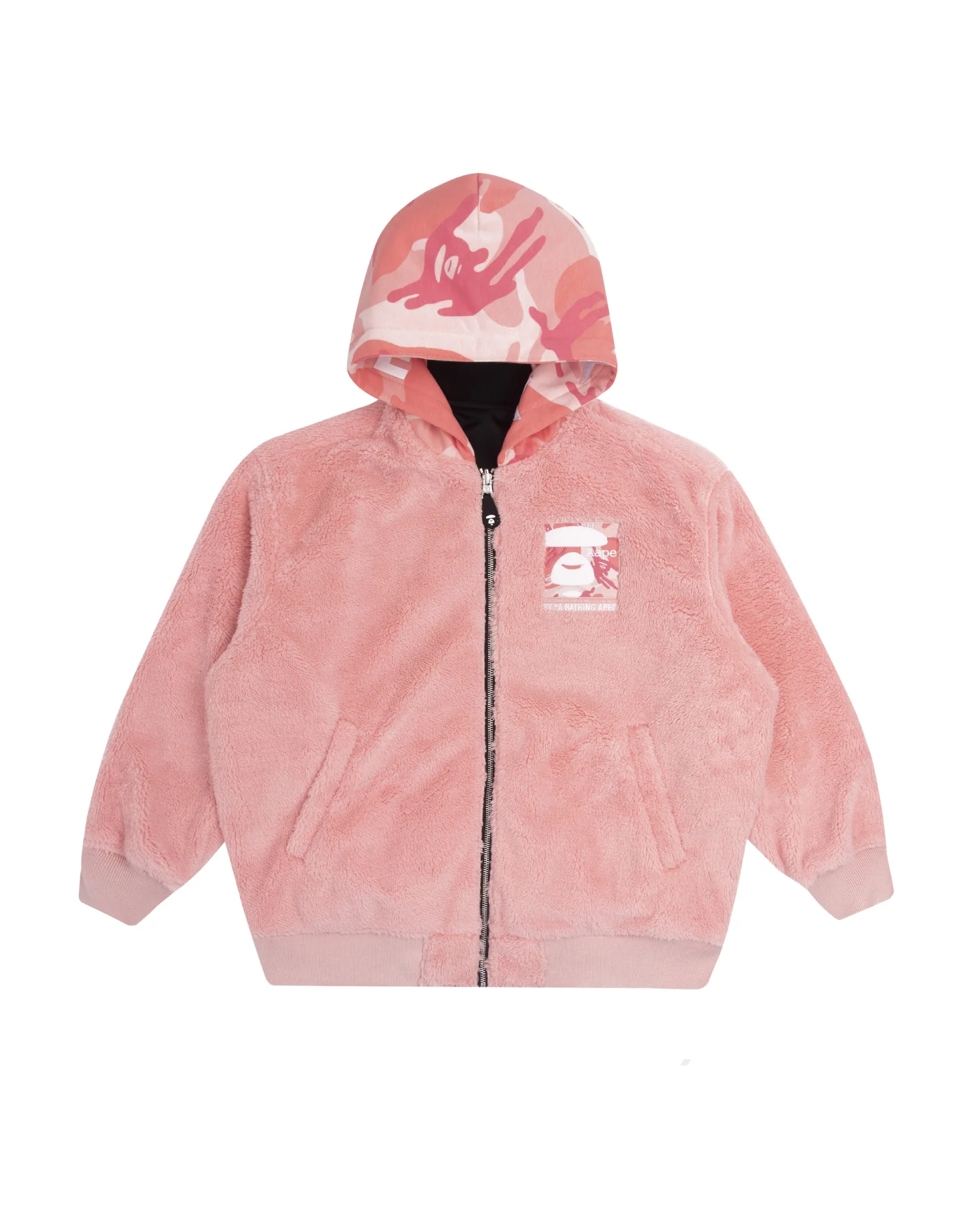 Reversible hooded bomber jacket - Image 3