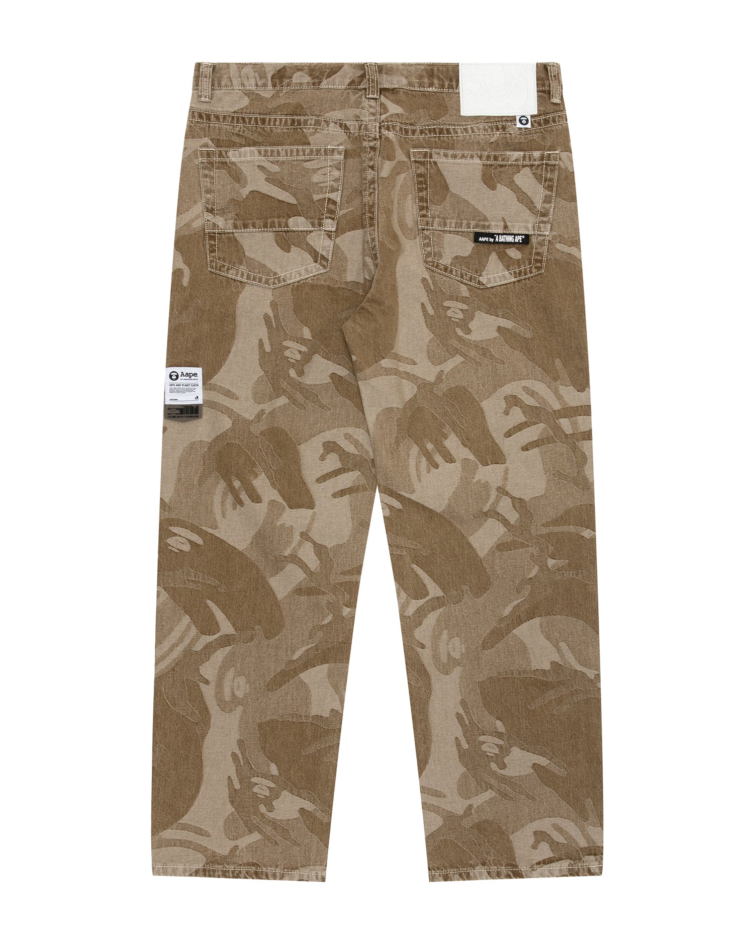 Moonface camo washed jeans - Image 2