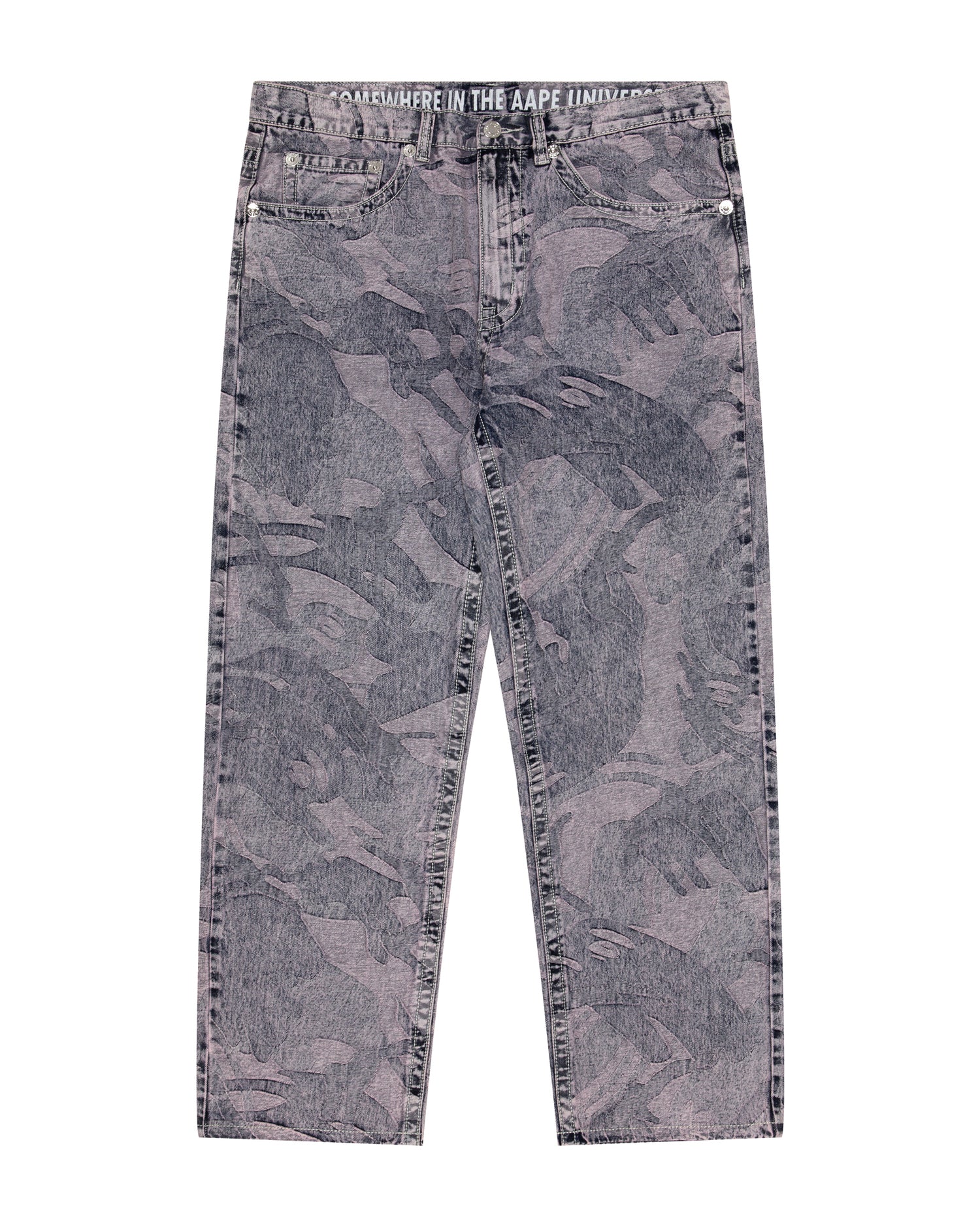 Moonface camo washed jeans - Image 6