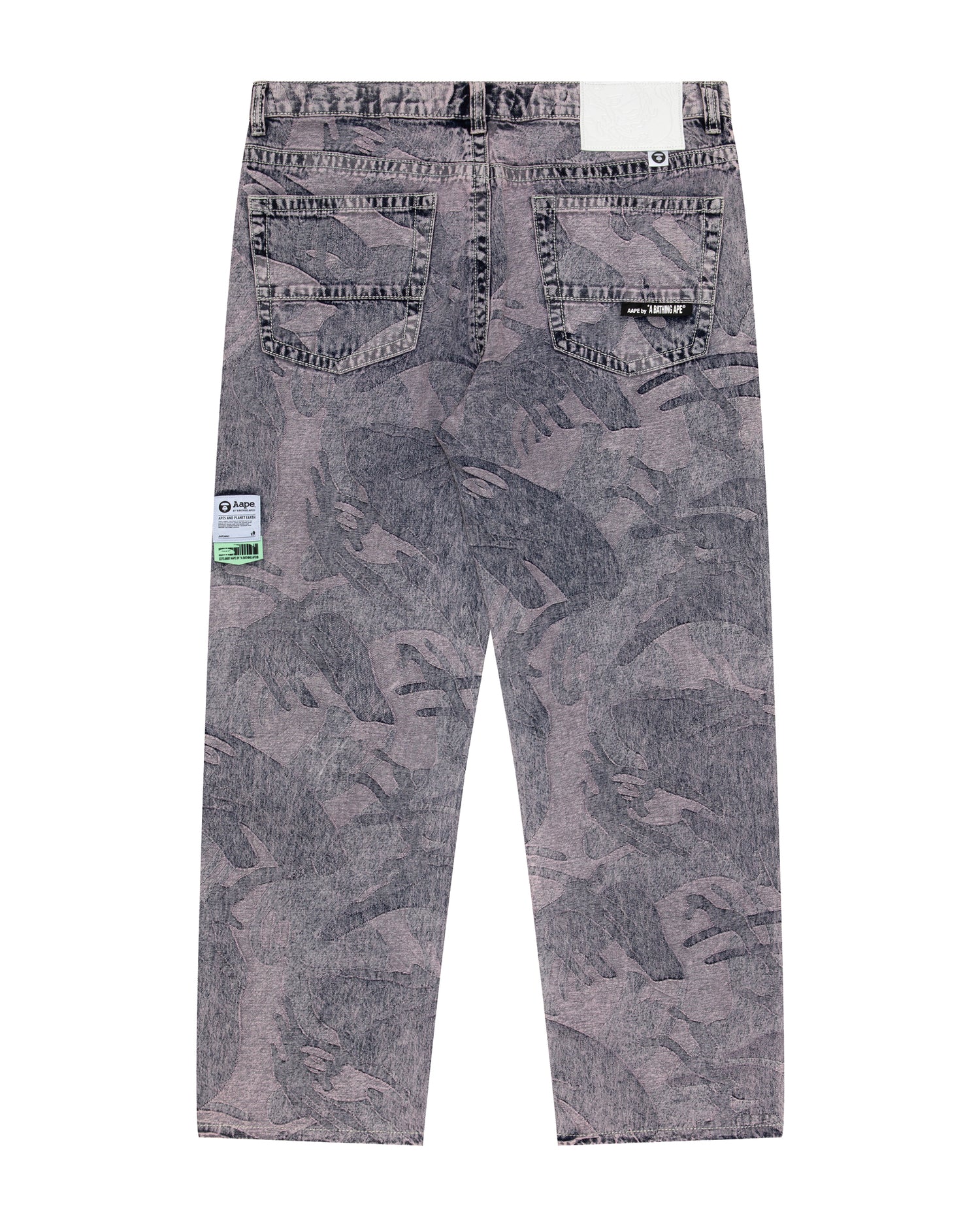 Moonface camo washed jeans - Image 7