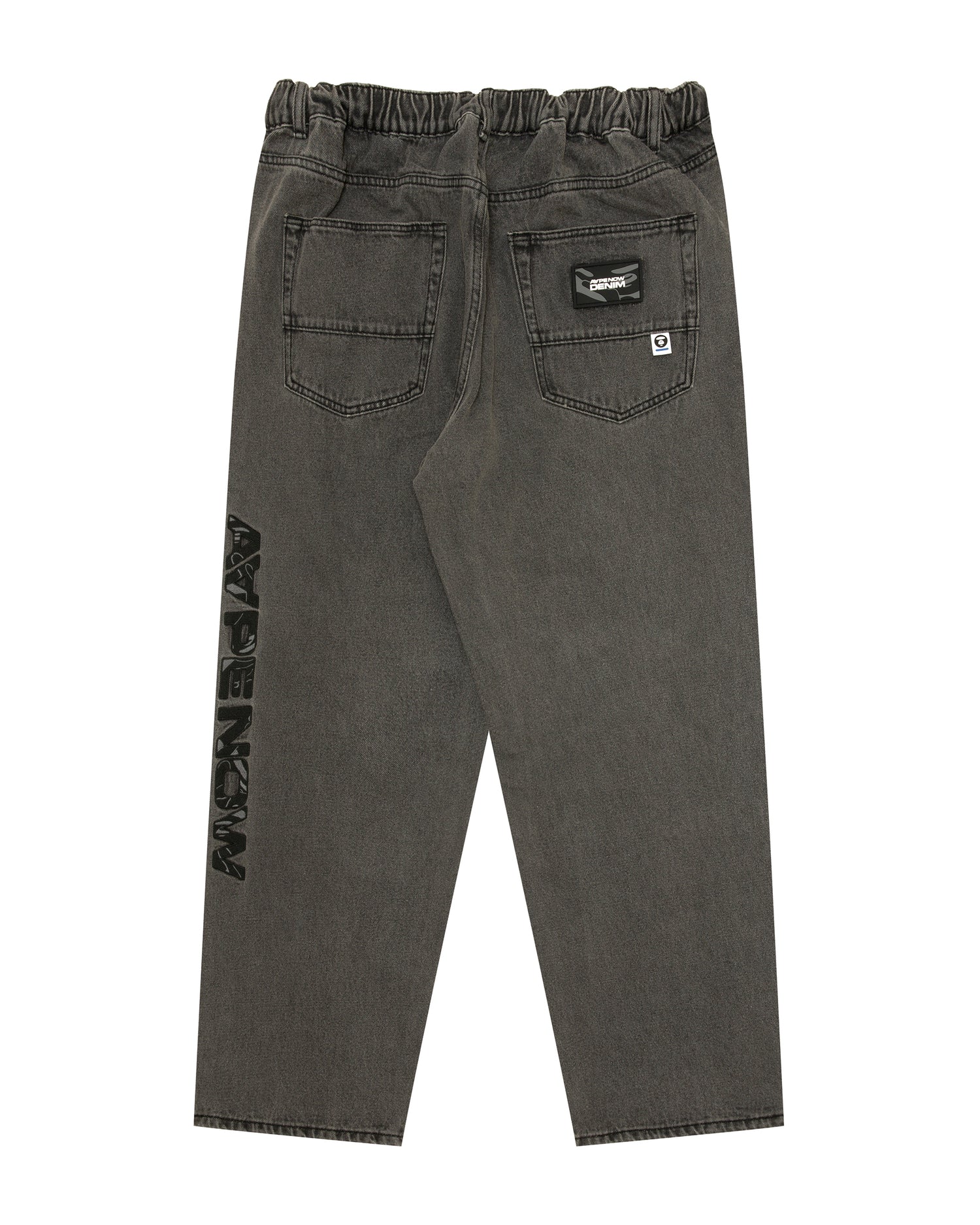 Moonface patch relaxed jeans - Image 2