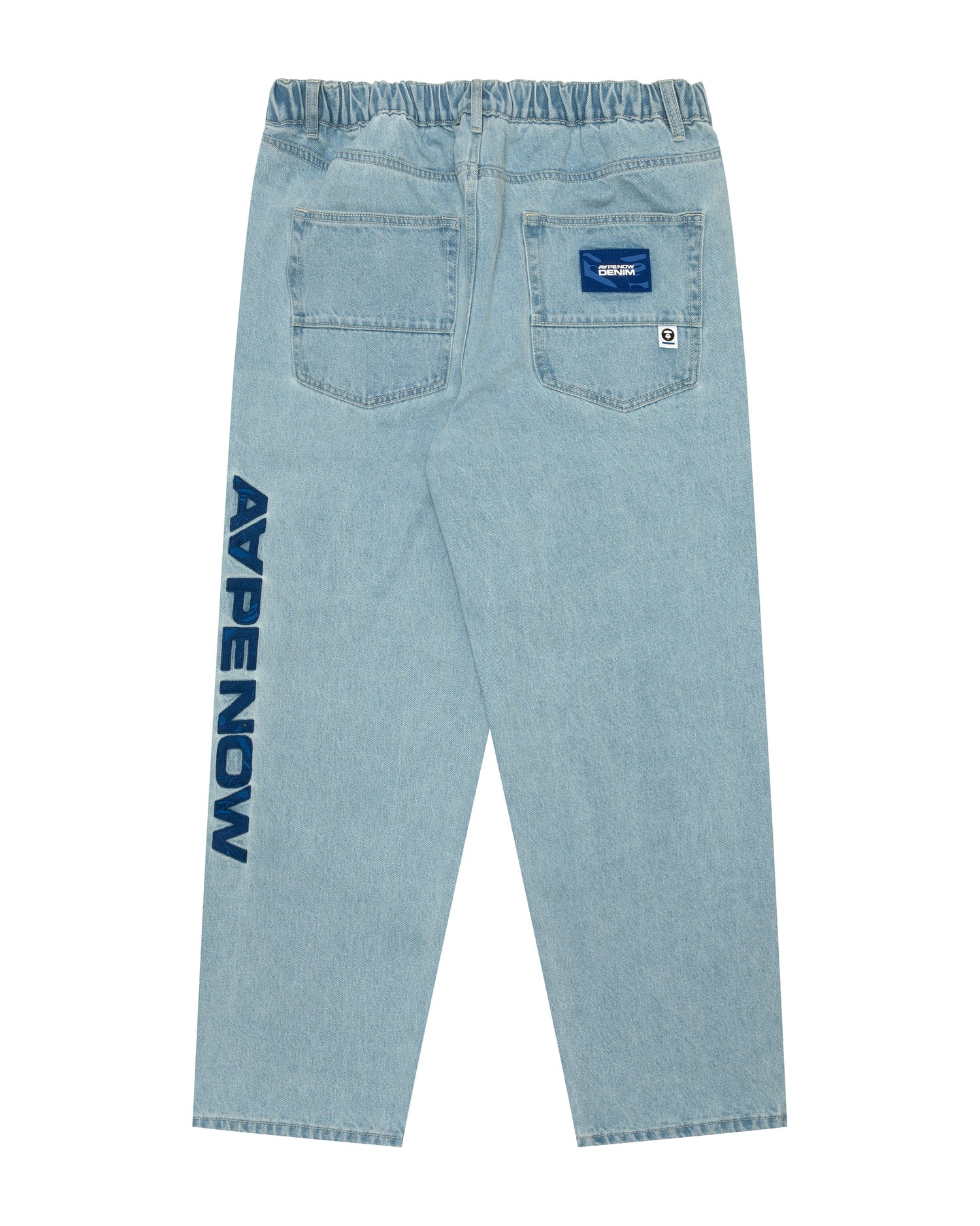 Moonface patch relaxed jeans - Image 7