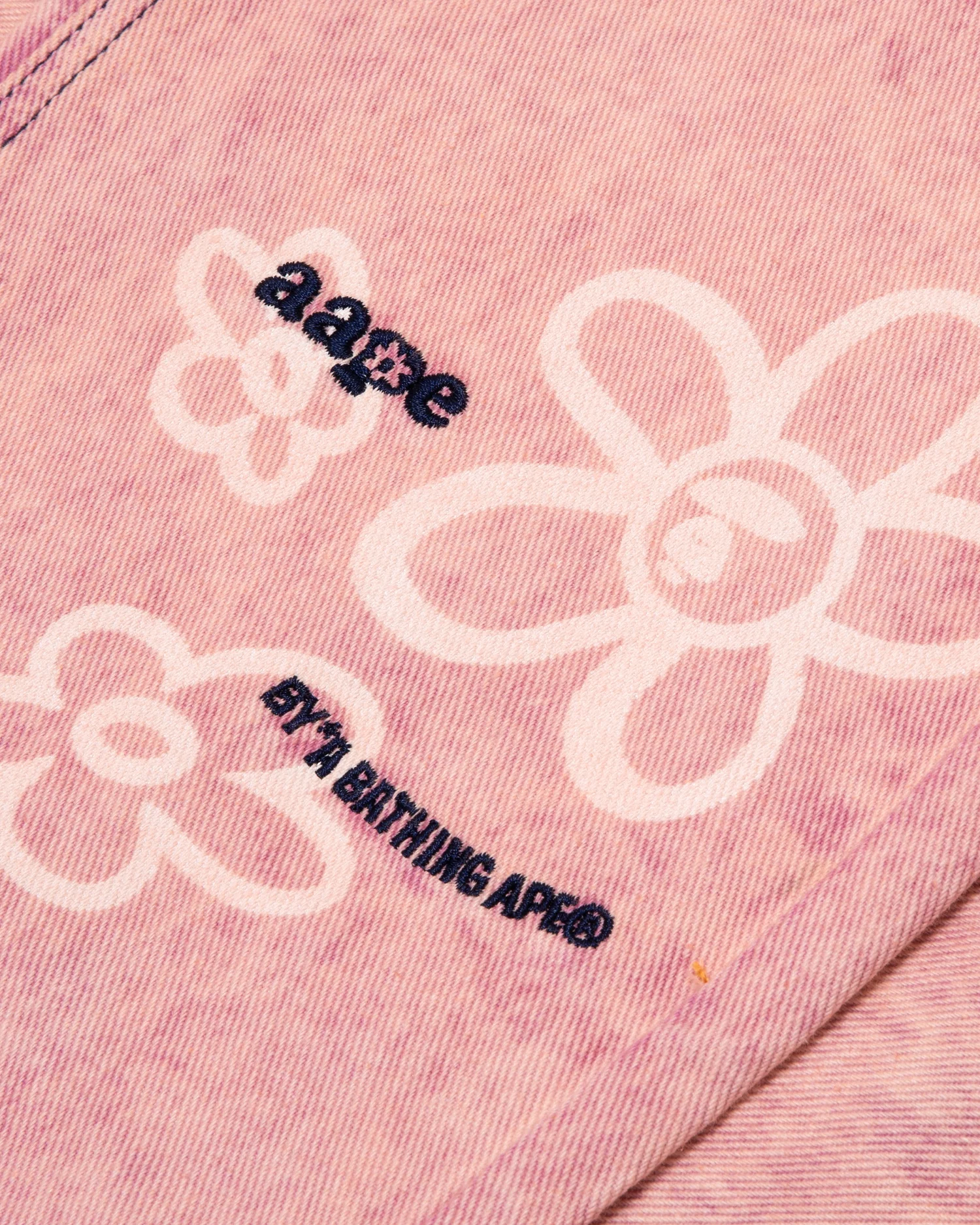 Moonface patch relaxed jeans - Image 3