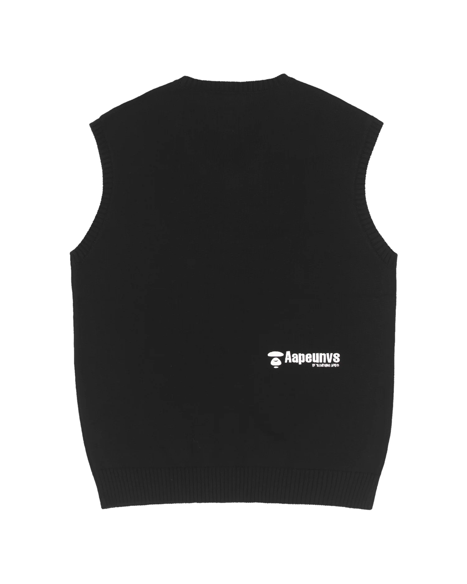 Moonface patch knit vest - Image 7