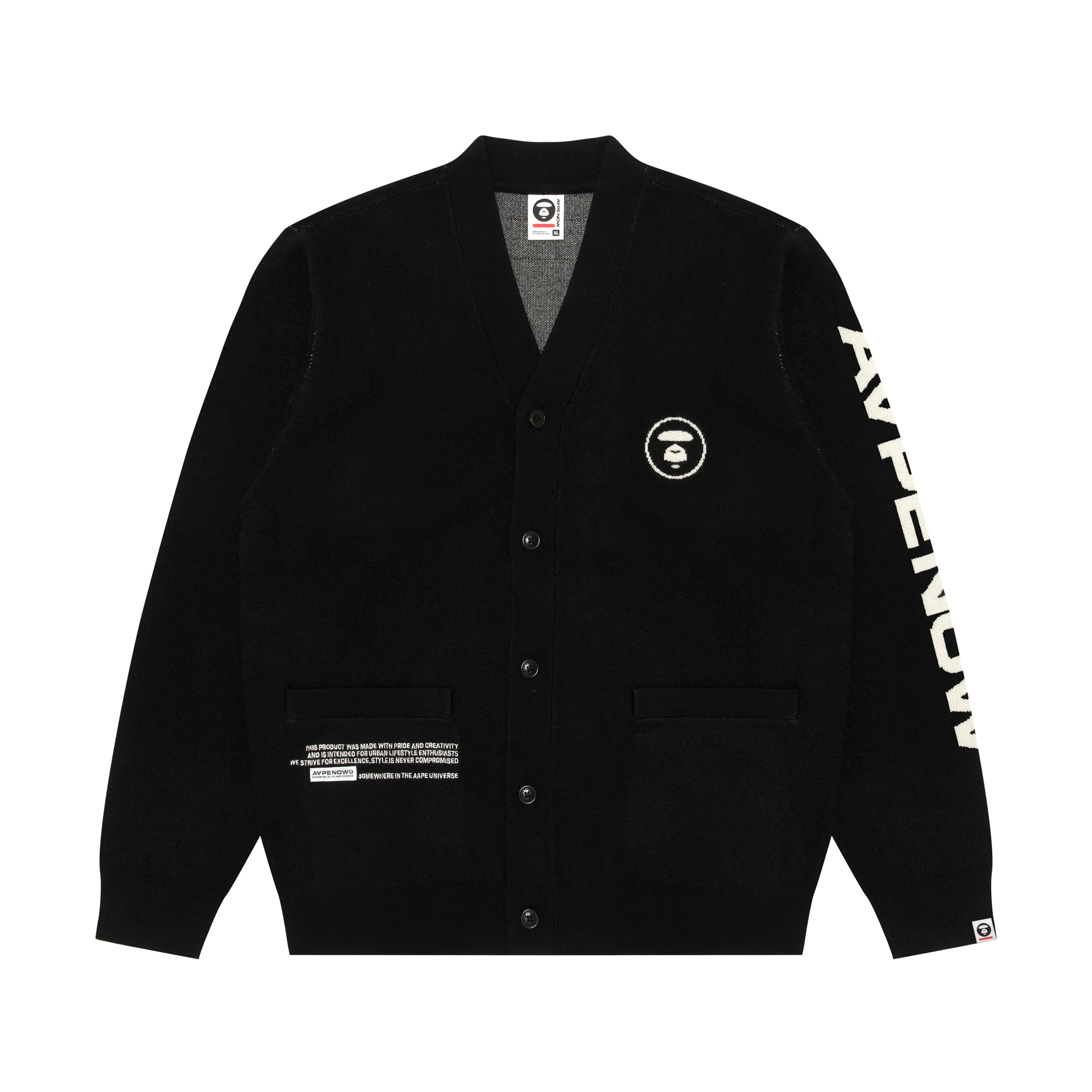 Moonface V-neck cardigan - Image 6