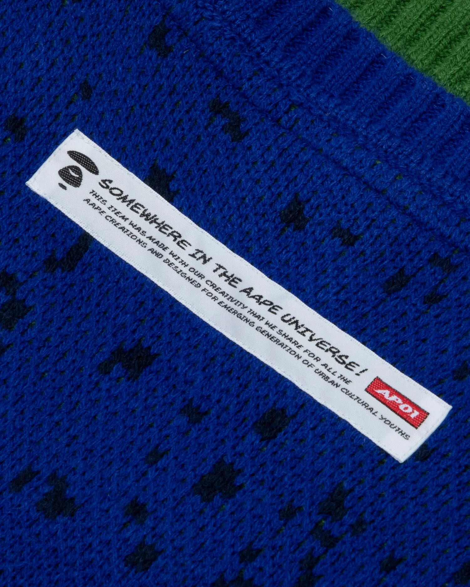 Moonface intarsia-knit vest - Image 3
