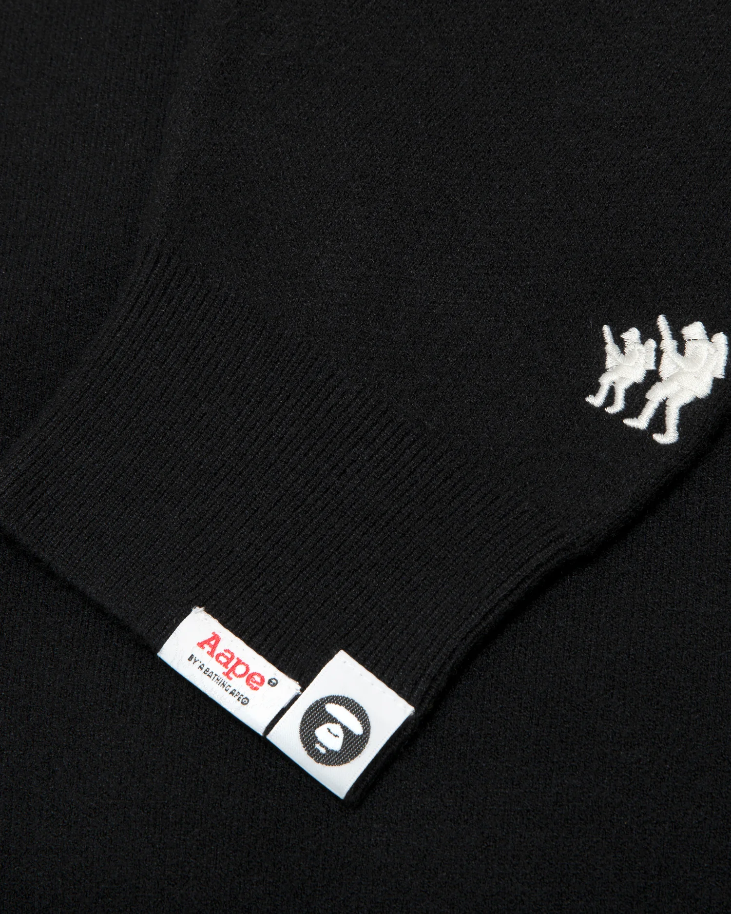 Moonface intarsia embroidered pullover - Image 5