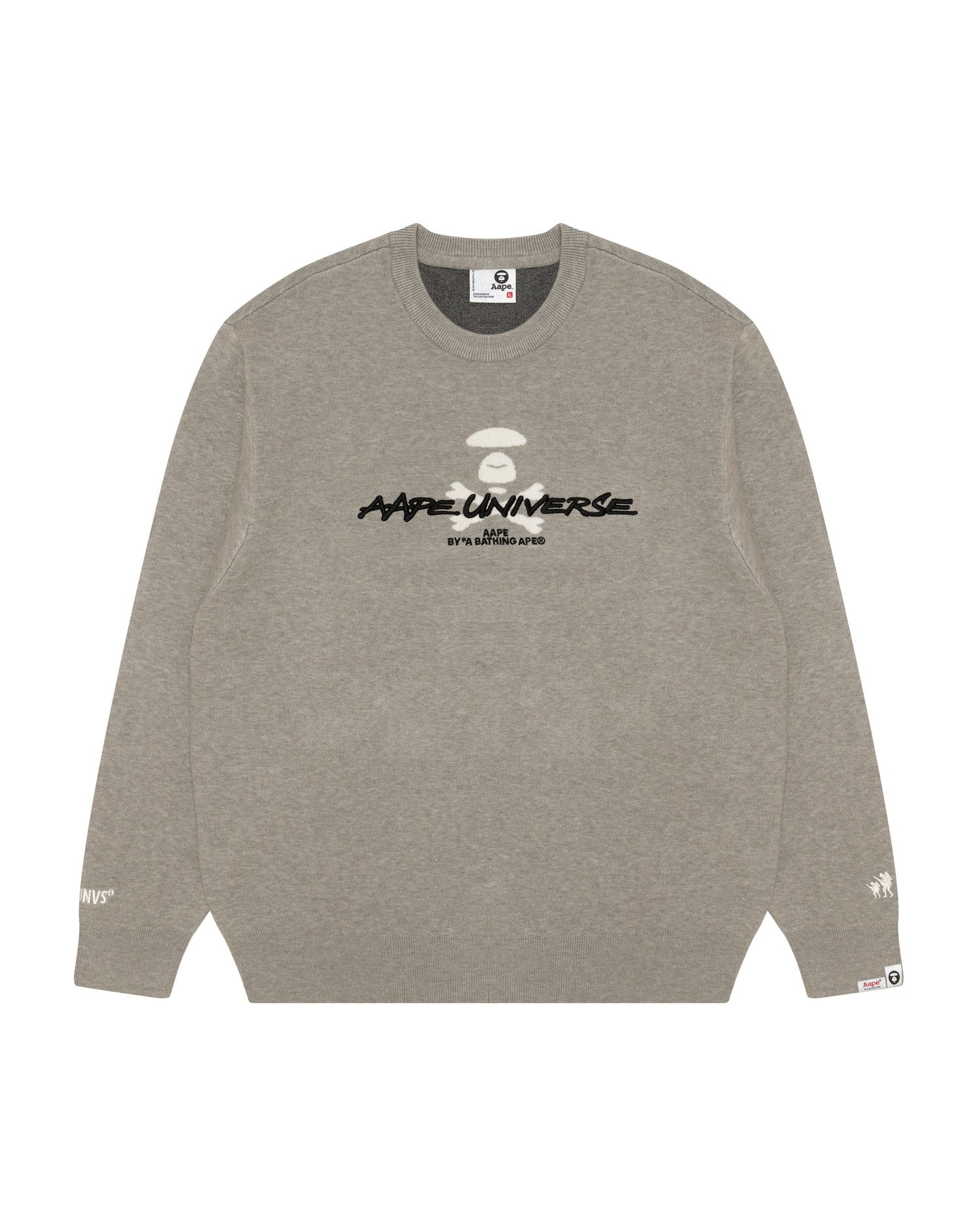 Moonface intarsia embroidered pullover - Image 6