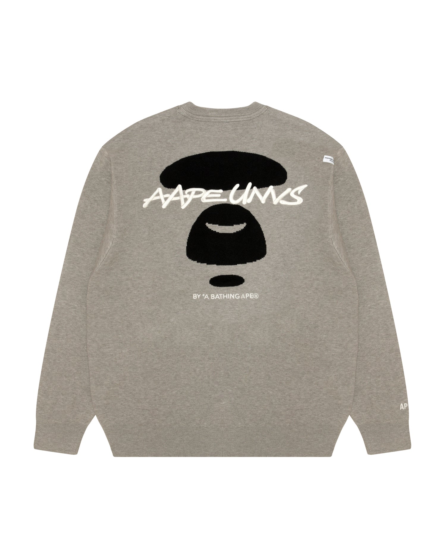 Moonface intarsia embroidered pullover - Image 7