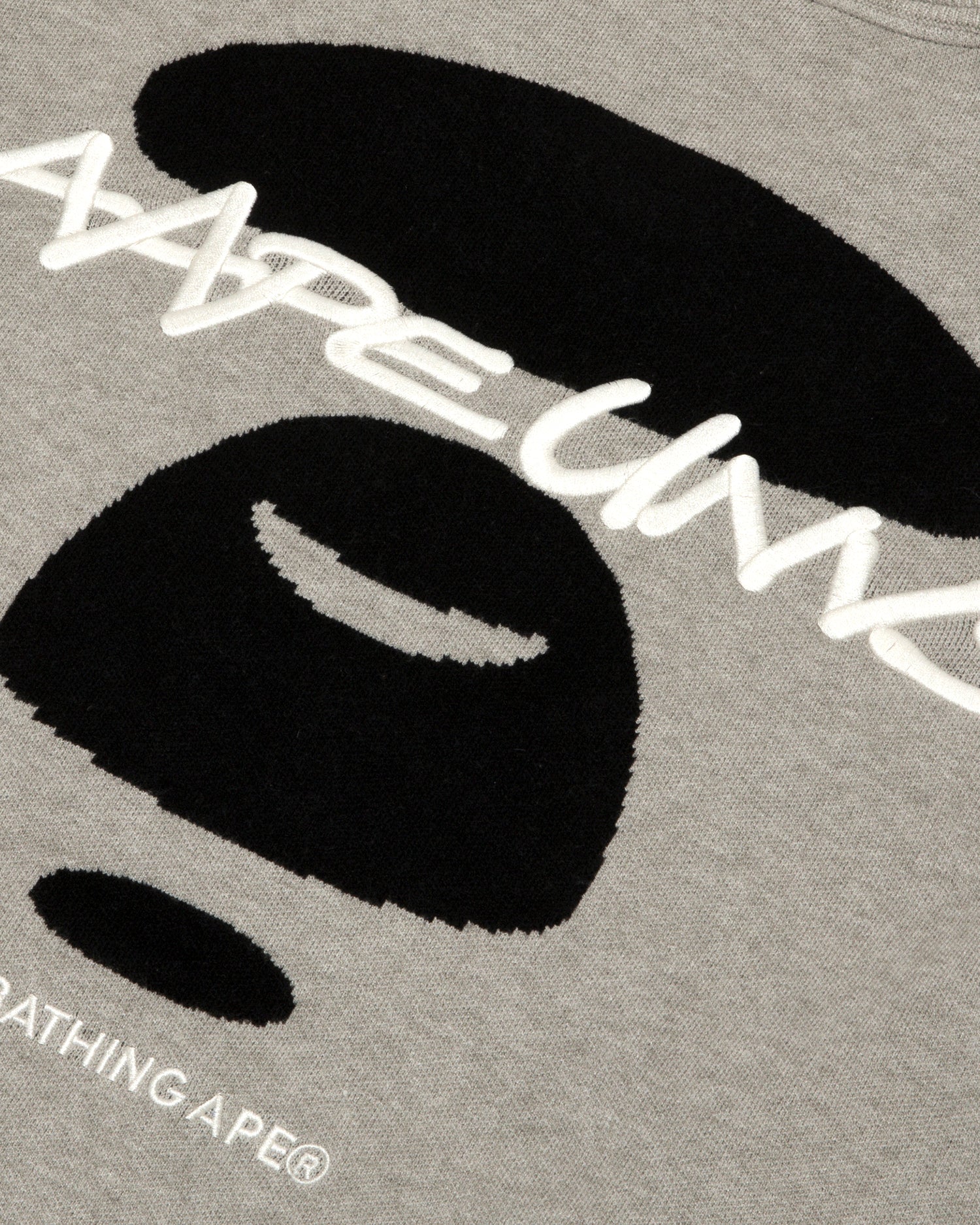 Moonface intarsia embroidered pullover - Image 8