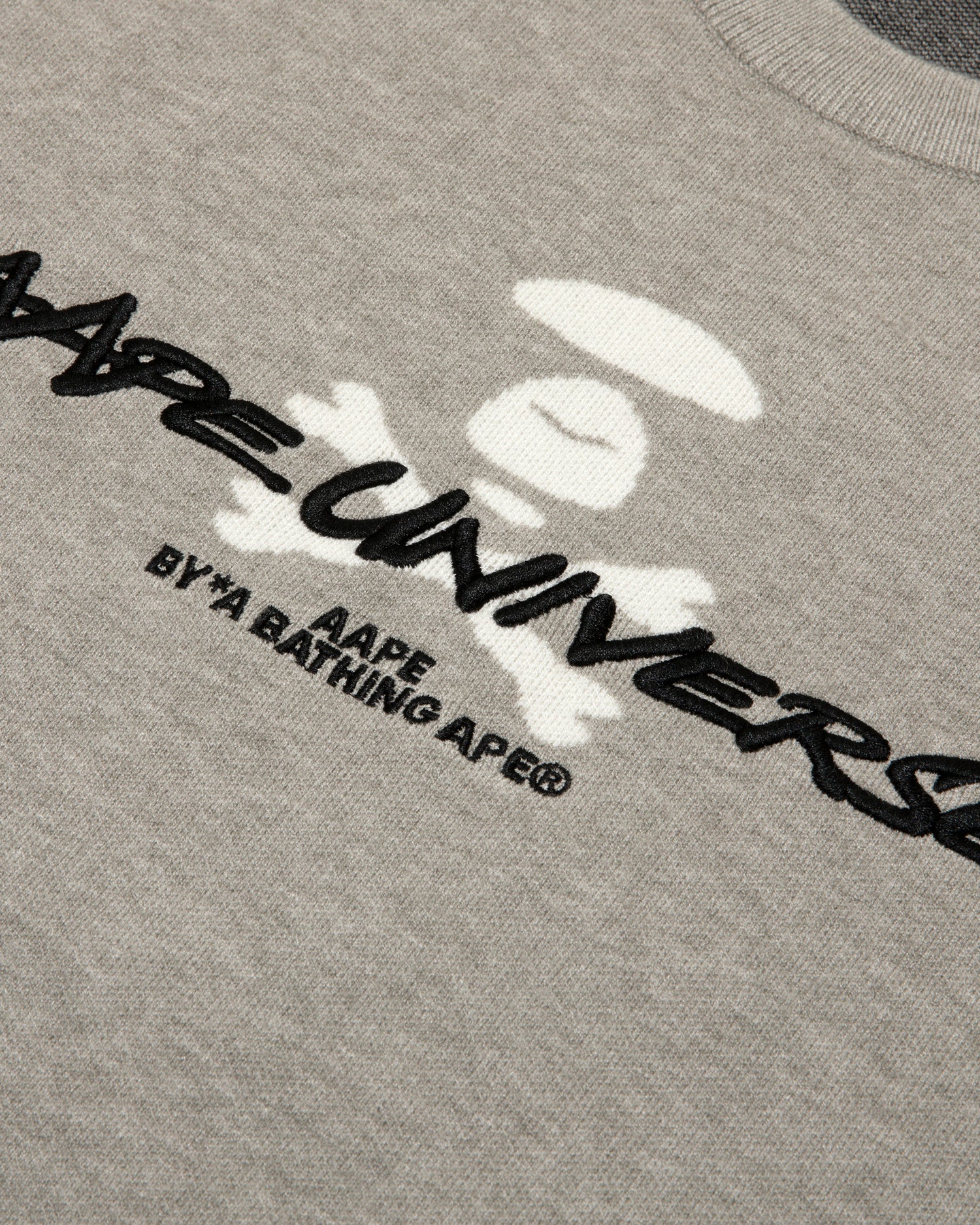 Moonface intarsia embroidered pullover - Image 9
