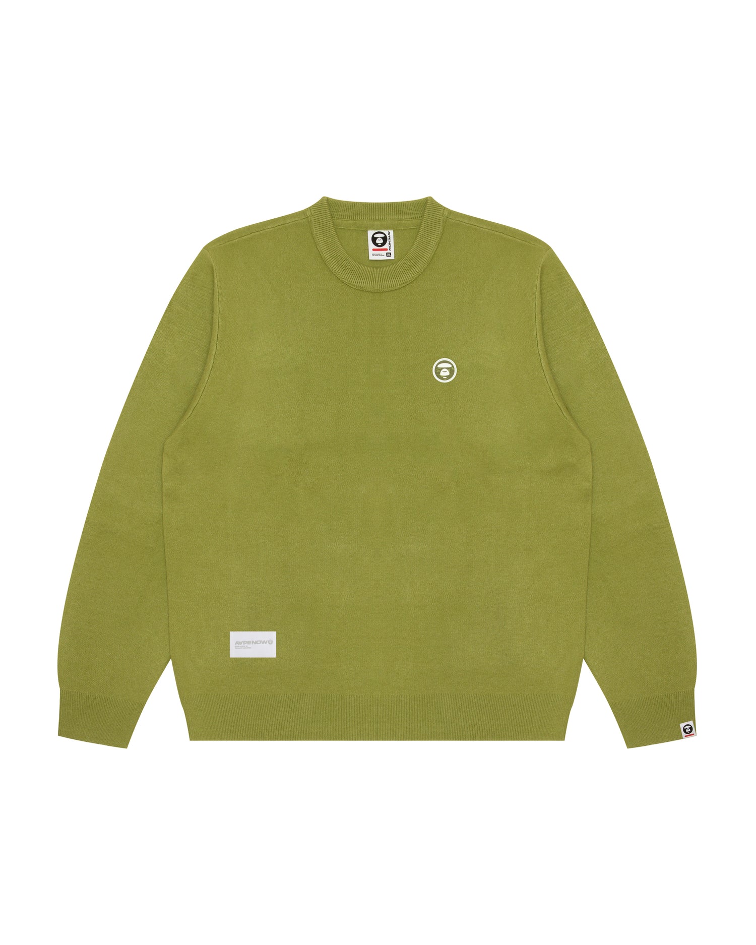 Moonface logo crew neck knit sweatshirt - Image 11