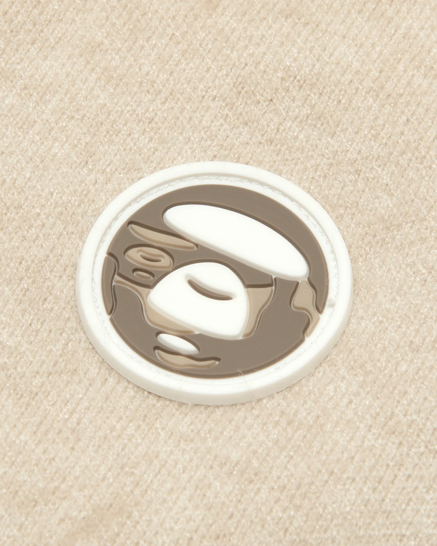 Moonface logo crew neck knit sweatshirt - Image 3