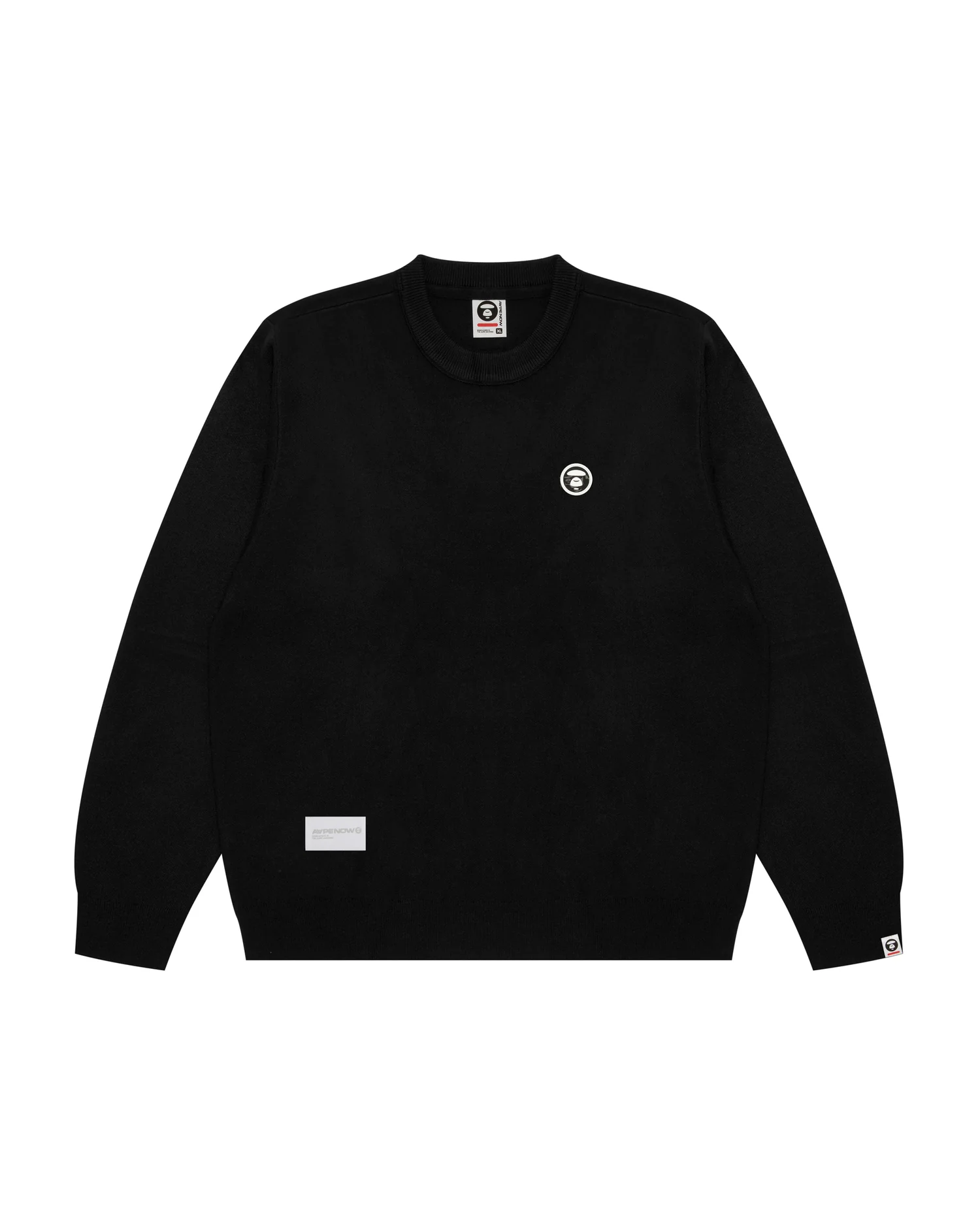 Moonface logo crew neck knit sweatshirt - Image 6