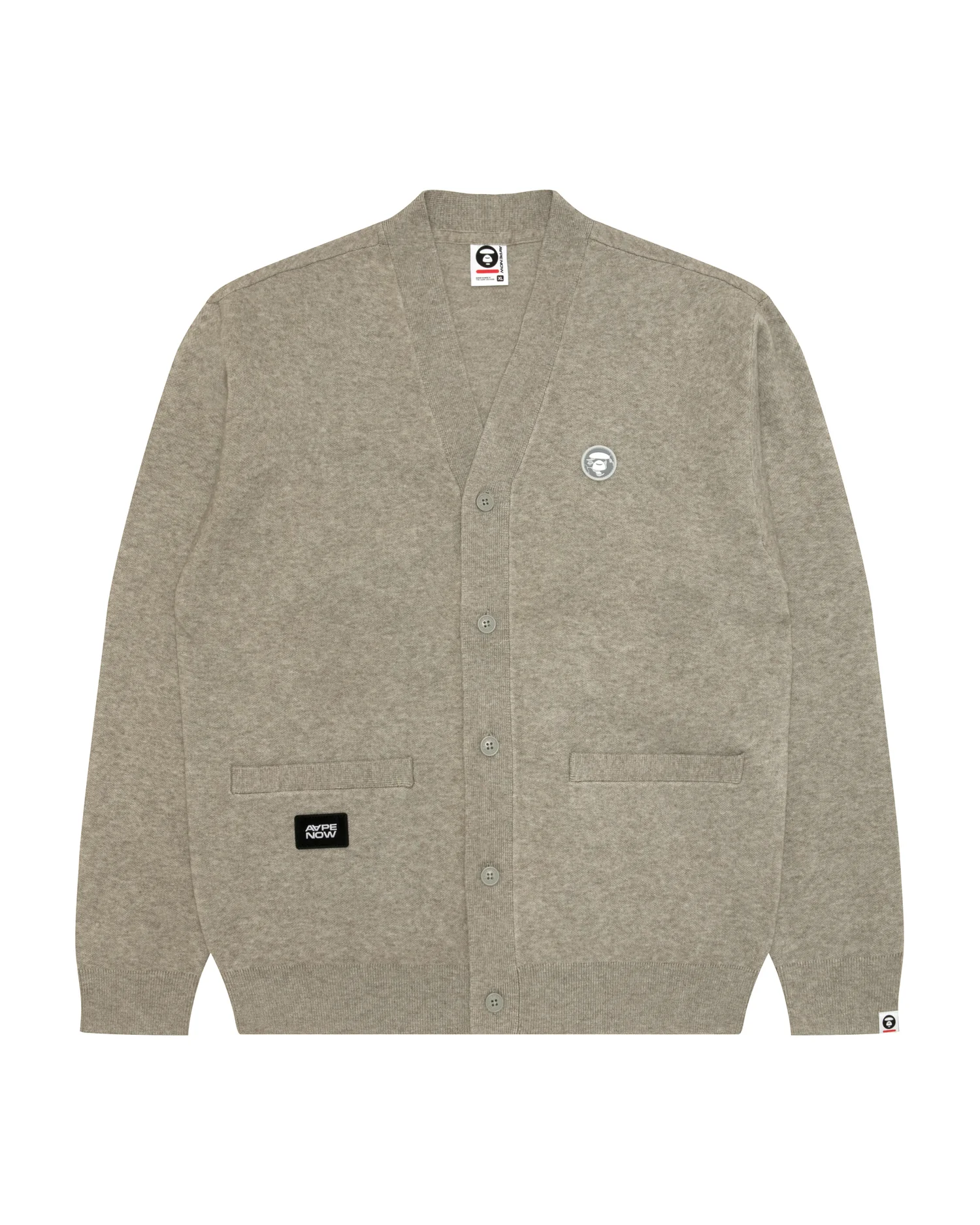 AAPENOW moonface v-neck cardigan - Image 6